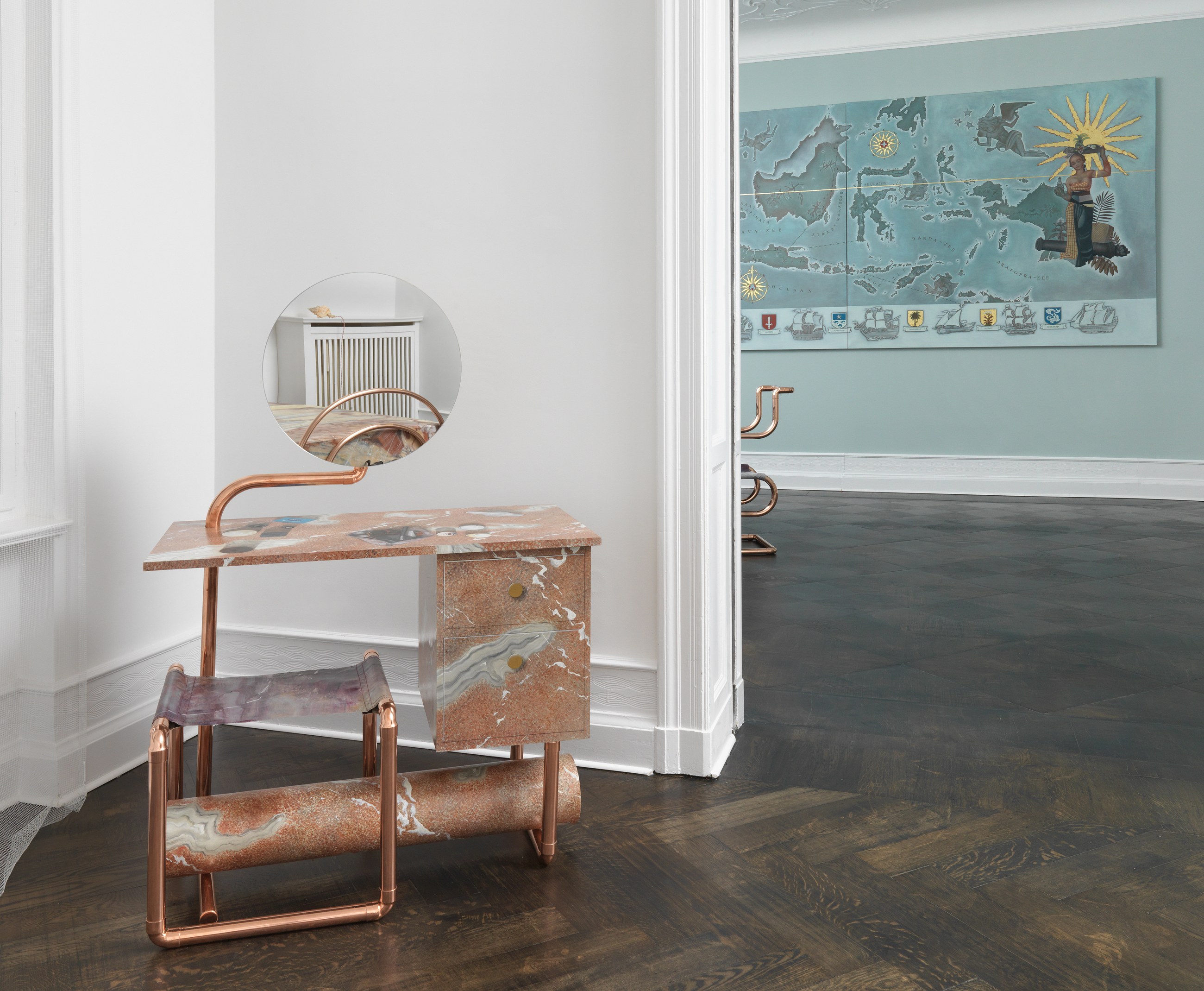 Lucy McKenzie, Inspired by an Atlas of Leprosy at Galerie Buchholz, Berlin, photo 18
