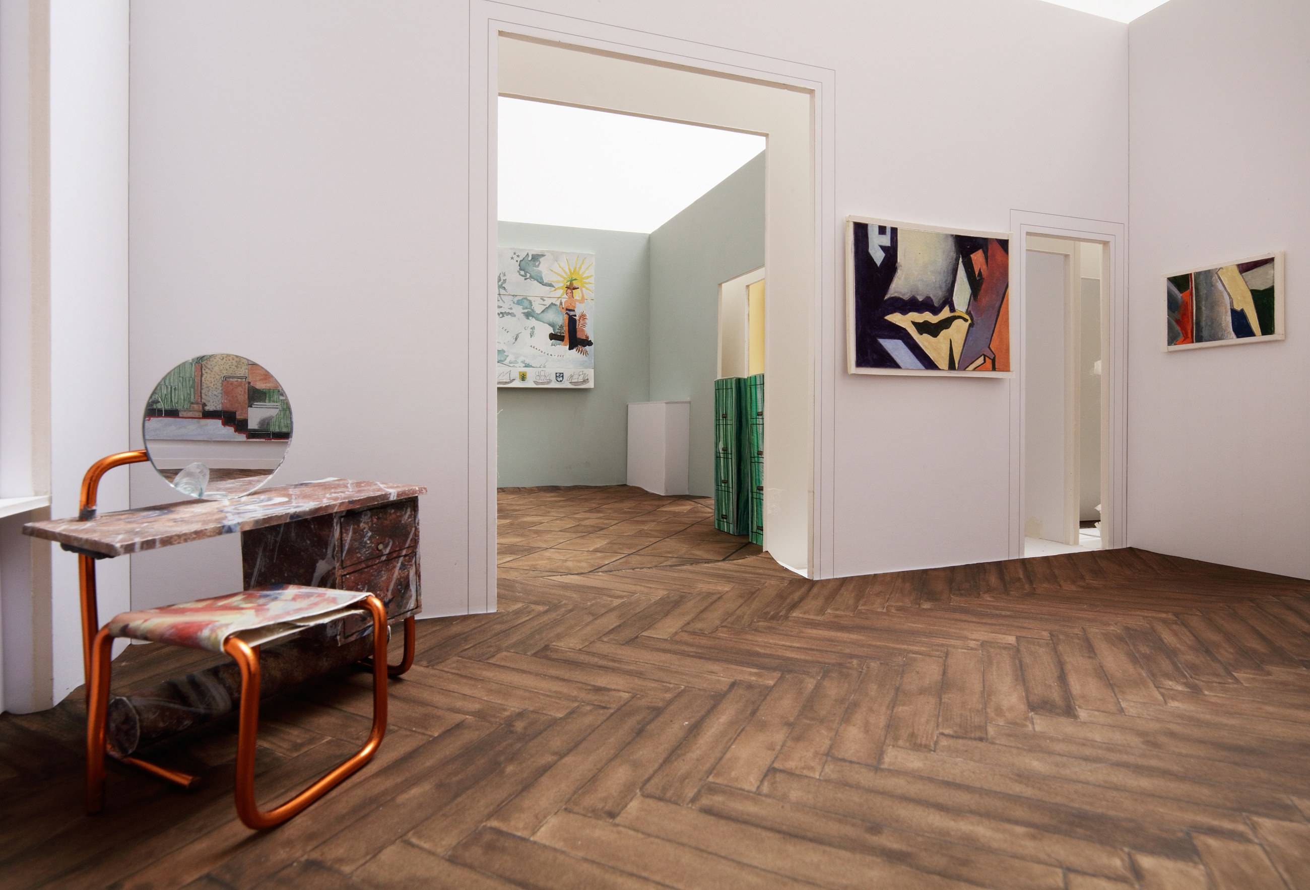 Lucy McKenzie, Inspired by an Atlas of Leprosy at Galerie Buchholz, Berlin, photo 50