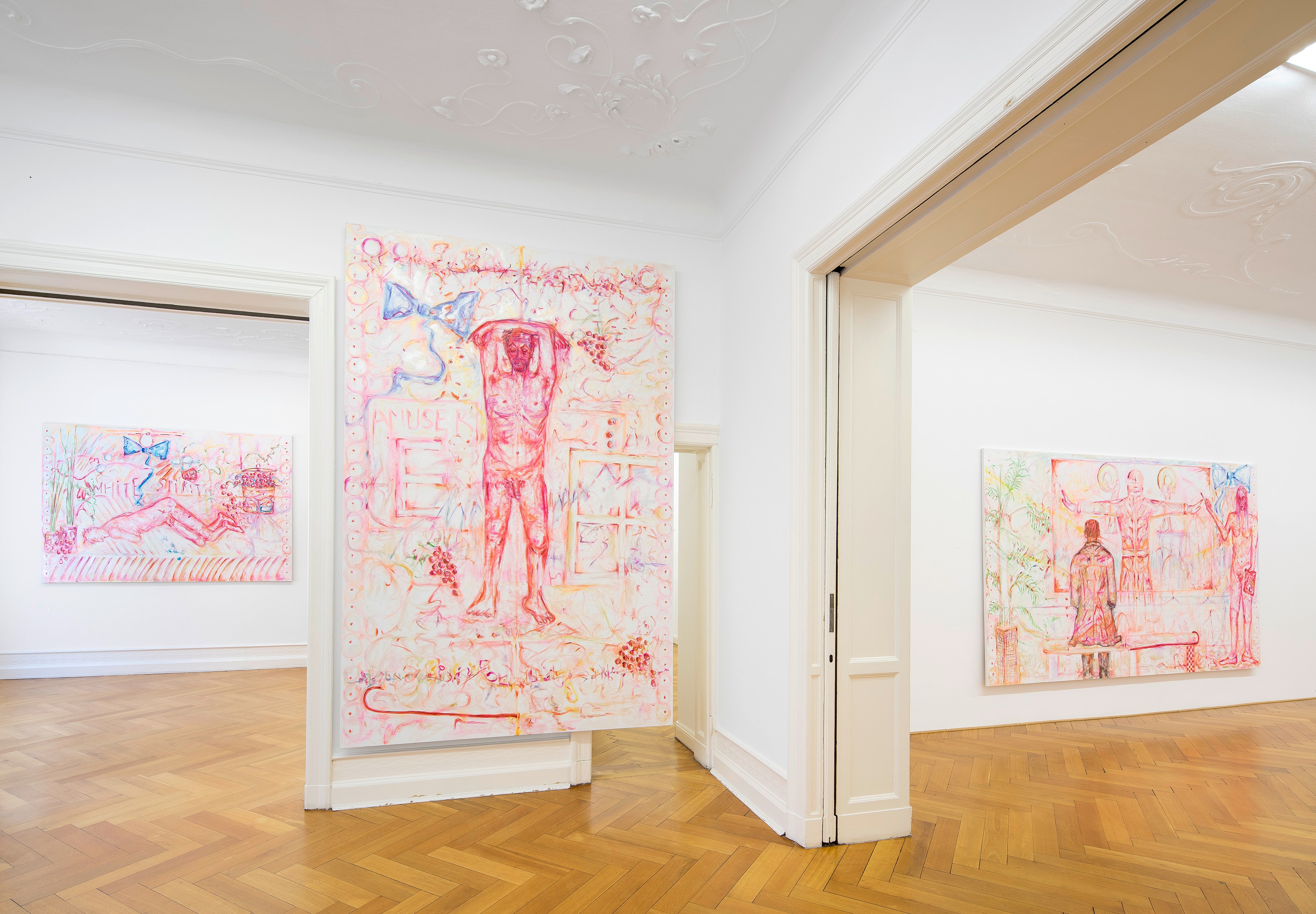 Jutta Koether, Zodiac Nudes at Galerie Buchholz, Berlin, photo 9