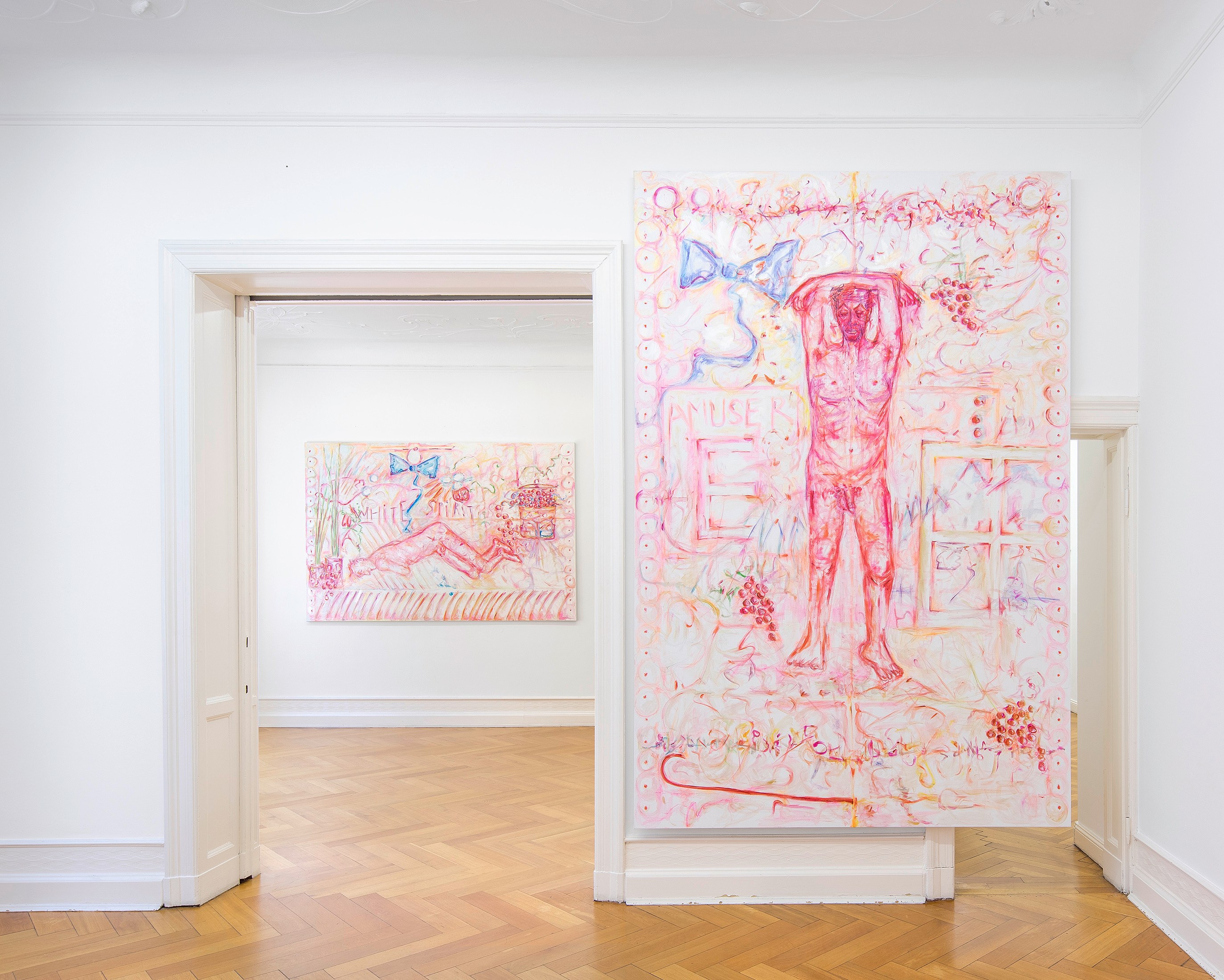 Jutta Koether, Zodiac Nudes at Galerie Buchholz, Berlin, photo 7