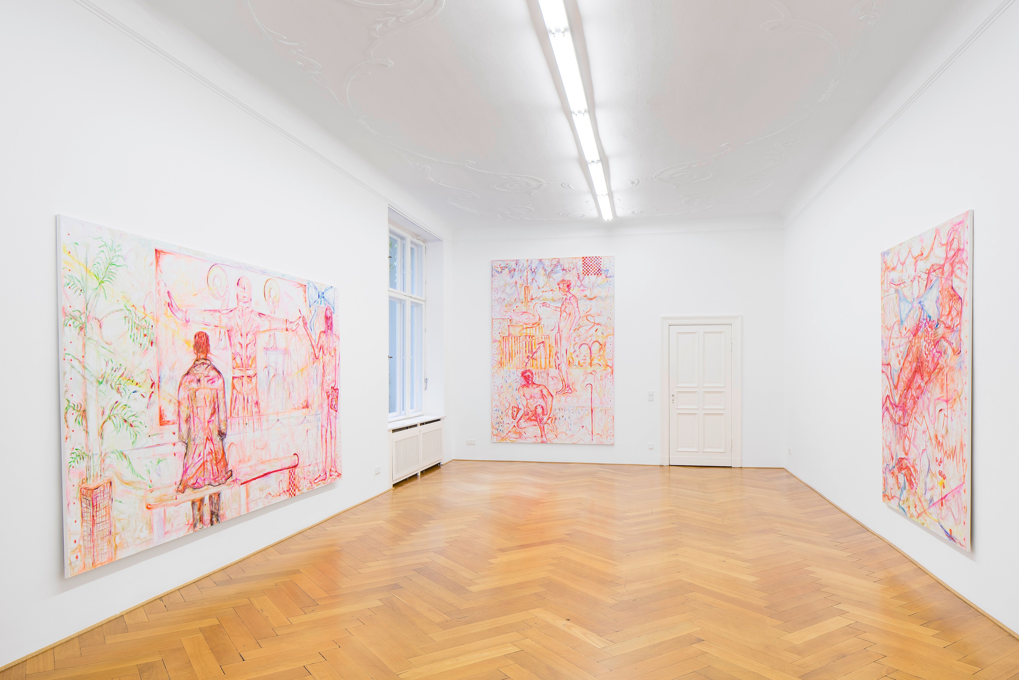 Jutta Koether, Zodiac Nudes at Galerie Buchholz, Berlin, photo 11