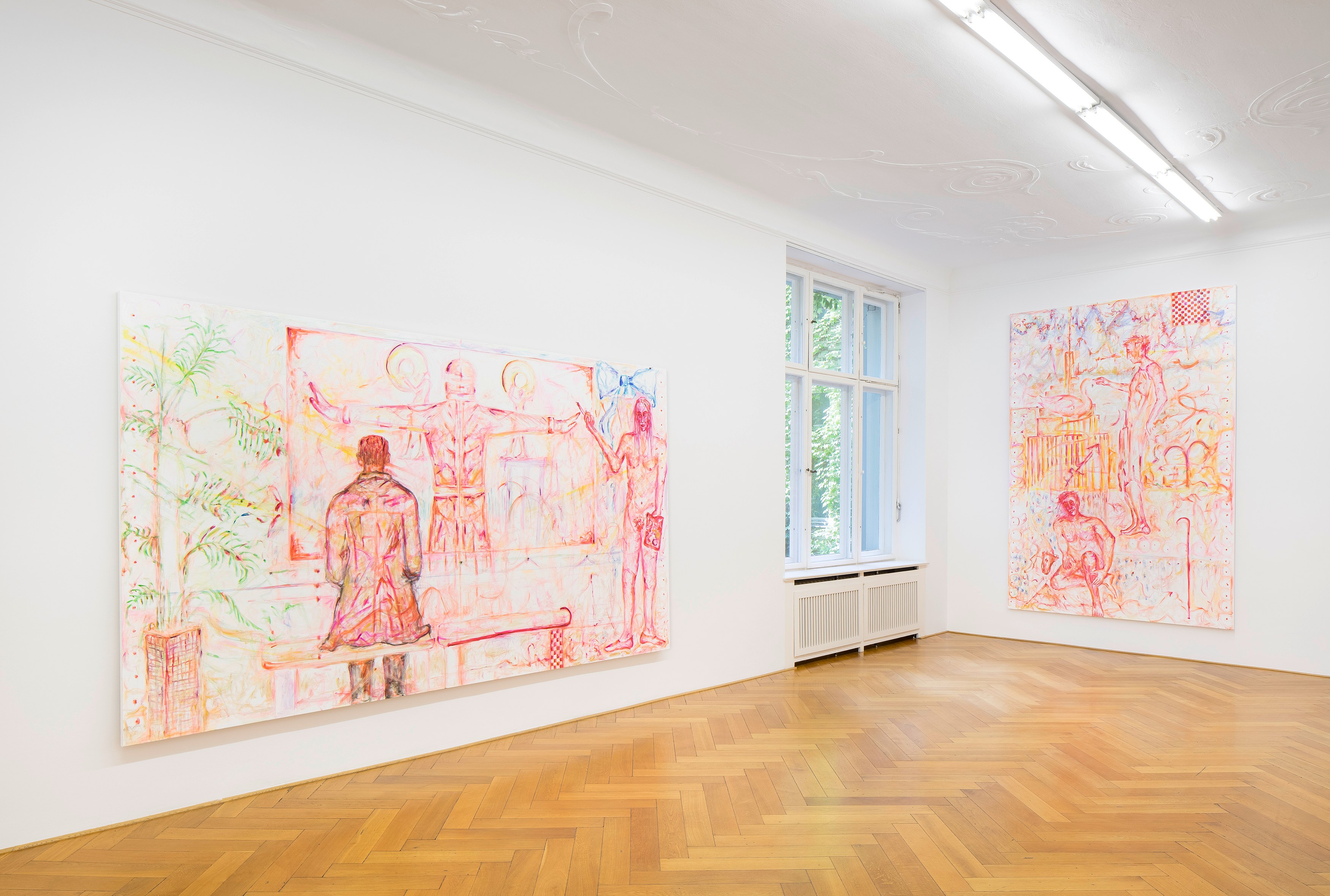 Jutta Koether, Zodiac Nudes at Galerie Buchholz, Berlin, photo 10