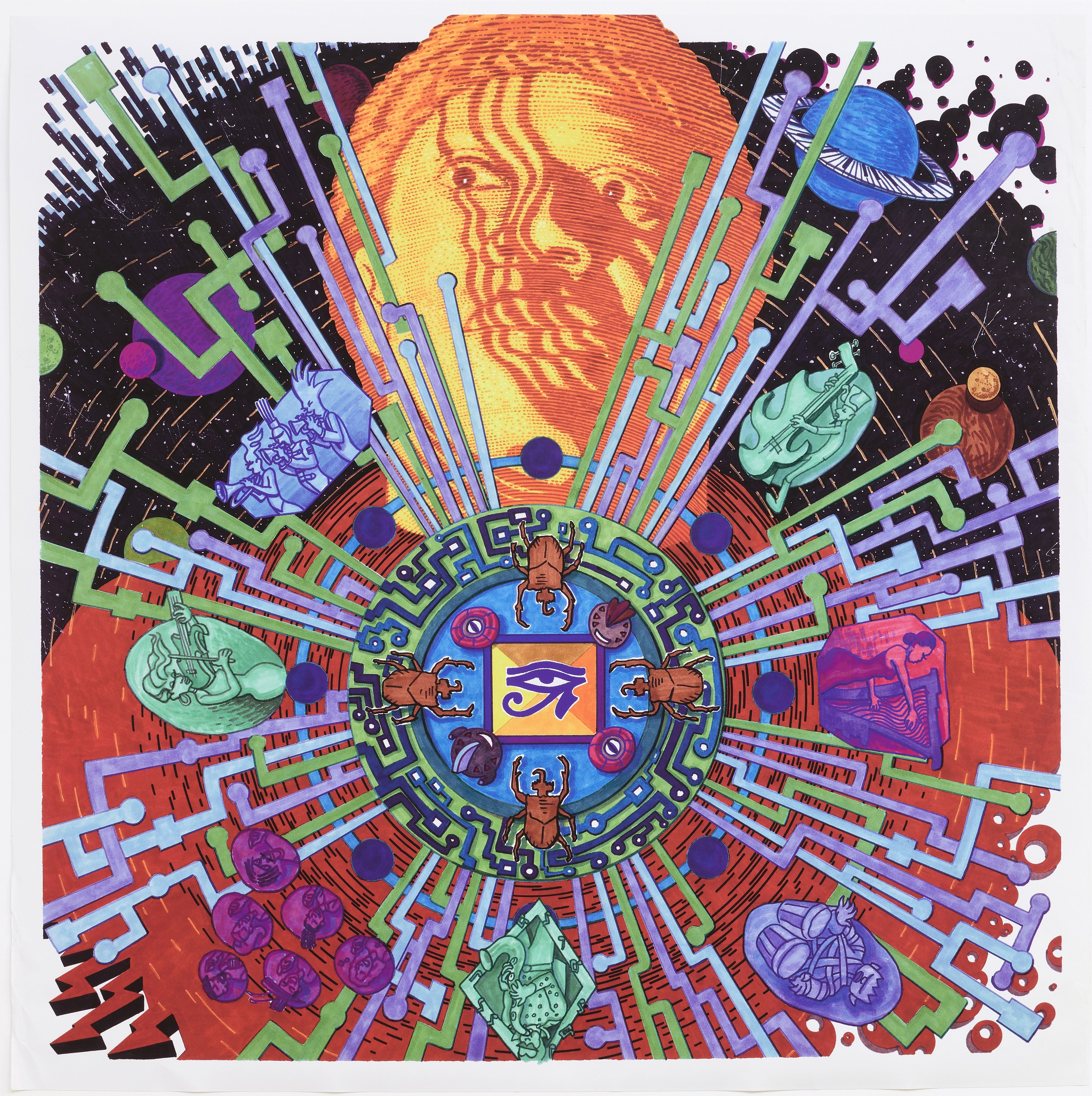Cosmic Communities: Coming Out Into Outer Space – Homofuturism, Applied Psychedelia & Magic Connectivity, Cosmic Communities: Coming Out Into Outer Space – Homofuturism, Applied Psychedelia & Magic Connectivity at Galerie Buchholz, Berlin, photo 130