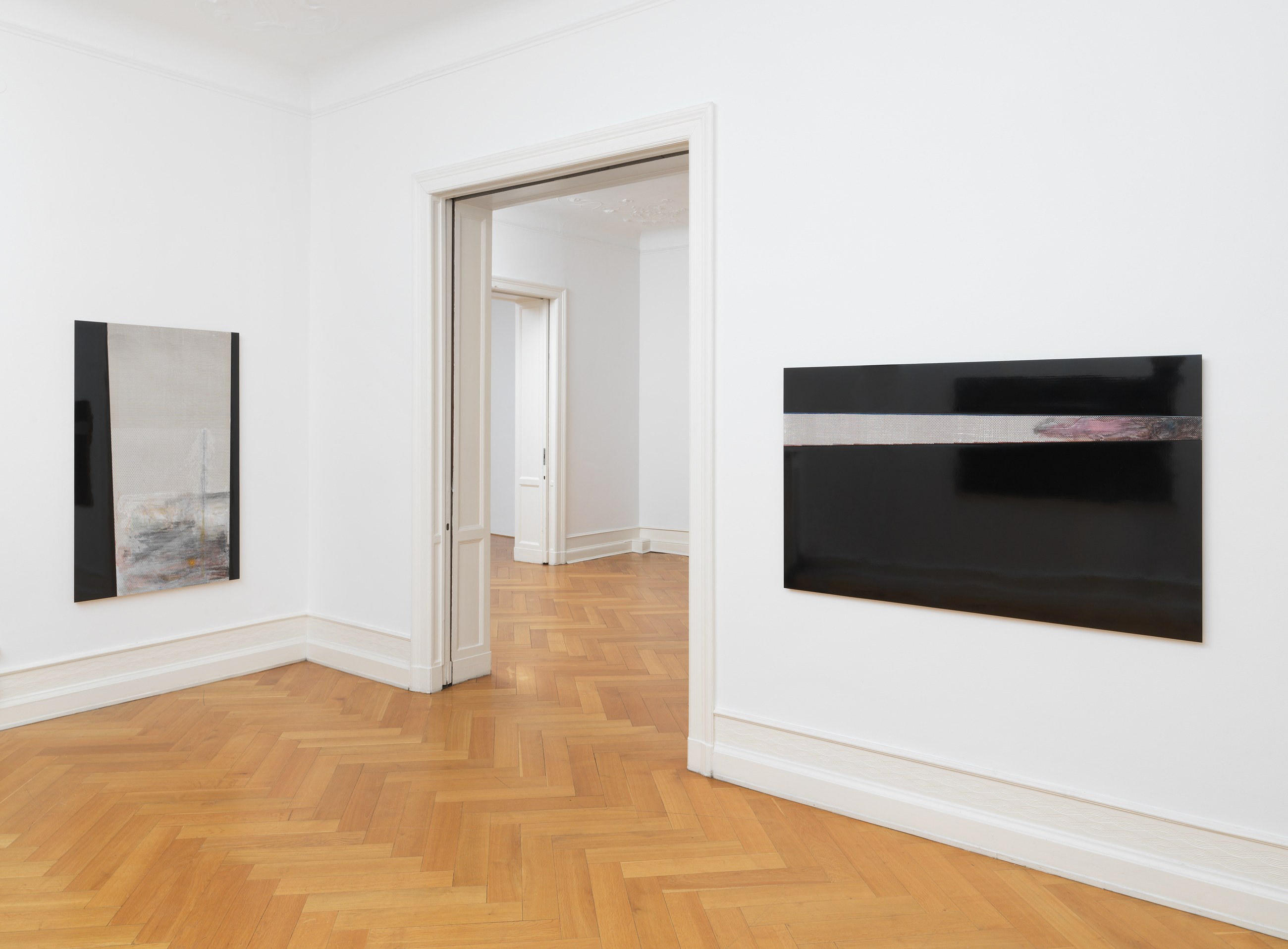 R. H. Quaytman, An Evening, Chapter 32 at Galerie Buchholz, Berlin, photo 8