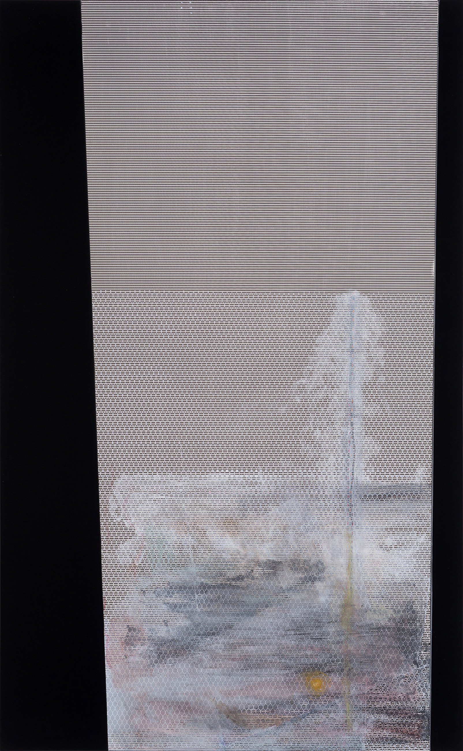 R. H. Quaytman, An Evening, Chapter 32 at Galerie Buchholz, Berlin, photo 7