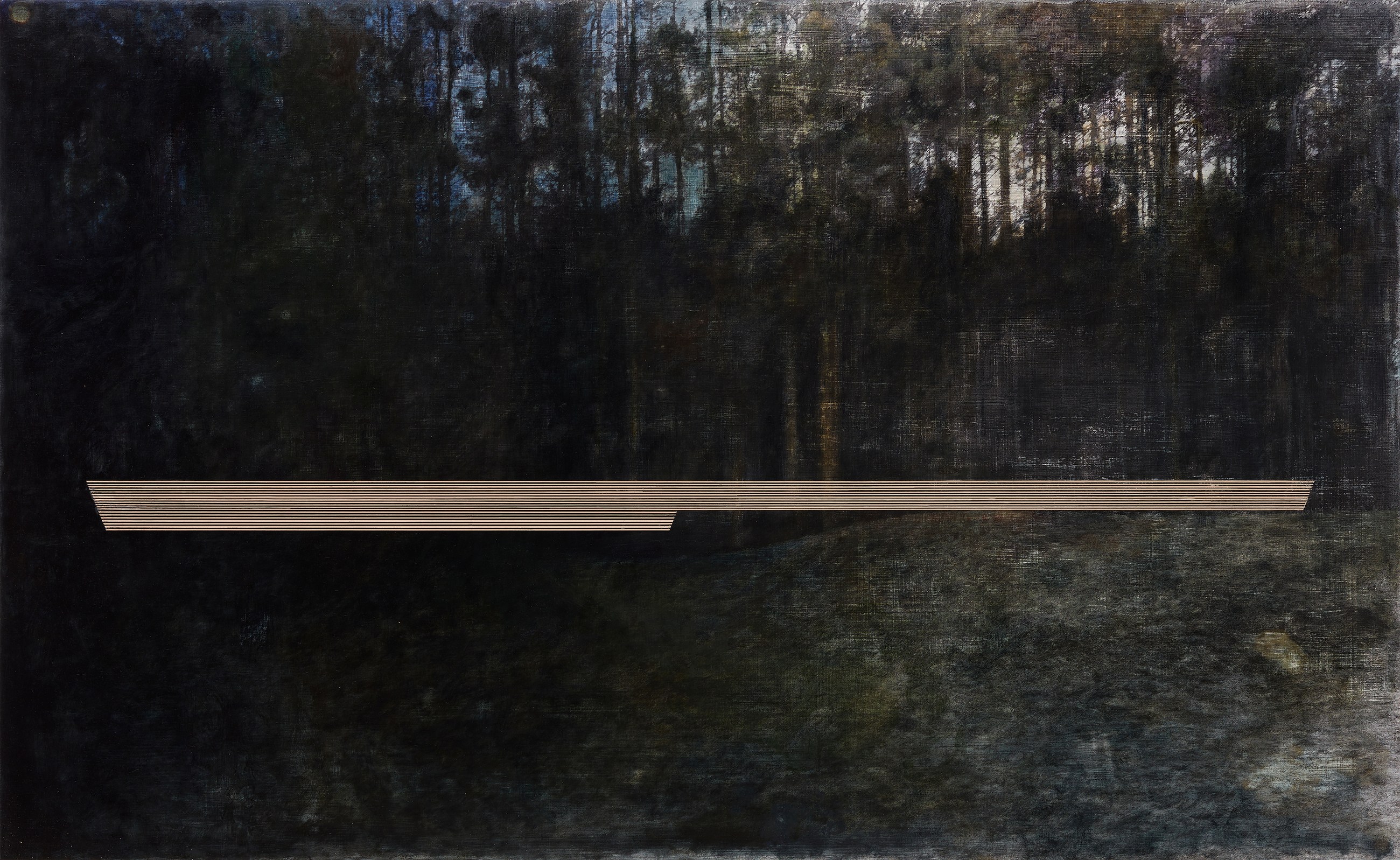 R. H. Quaytman, An Evening, Chapter 32 at Galerie Buchholz, Berlin, photo 11