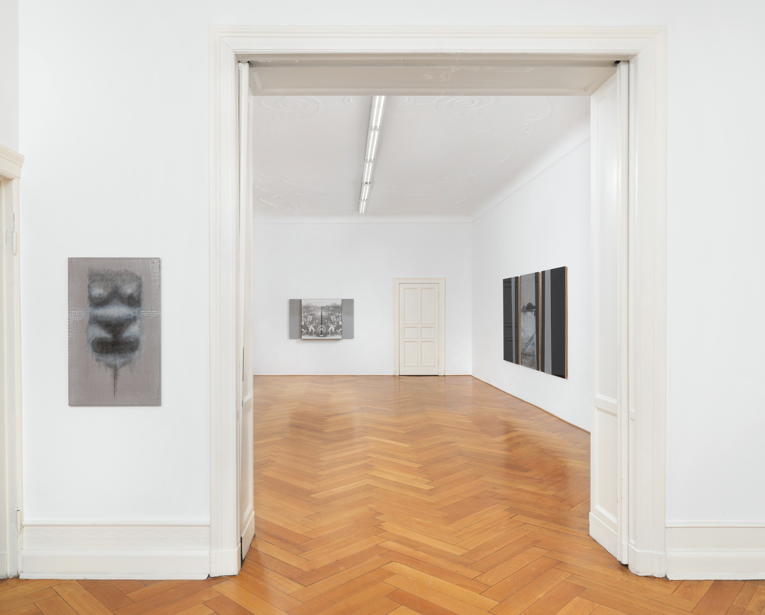 R. H. Quaytman, An Evening, Chapter 32 at Galerie Buchholz, Berlin, photo 14