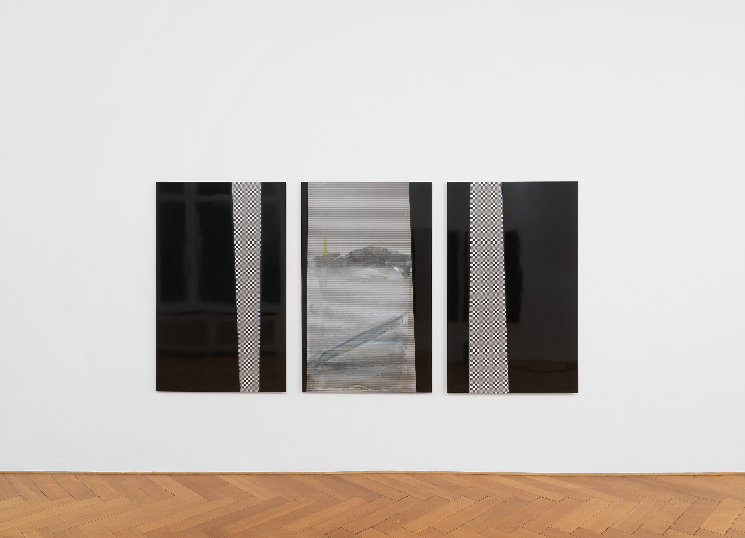 R. H. Quaytman, An Evening, Chapter 32 at Galerie Buchholz, Berlin, photo 15