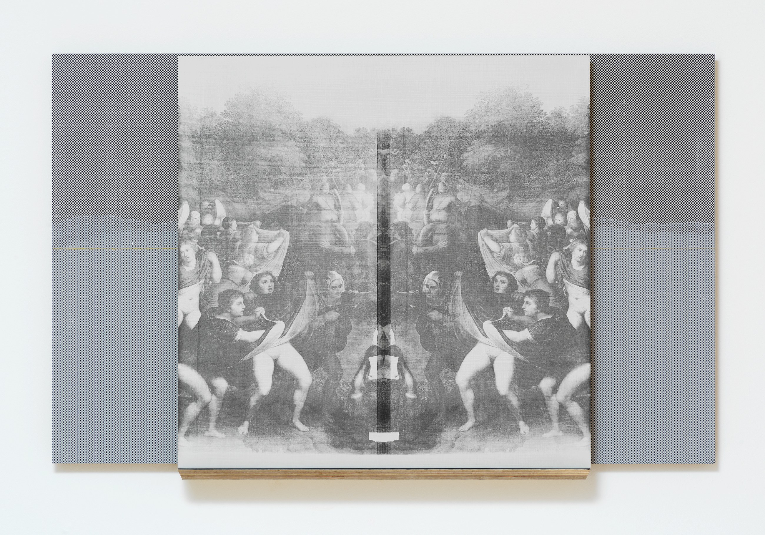 R. H. Quaytman, An Evening, Chapter 32 at Galerie Buchholz, Berlin, photo 19