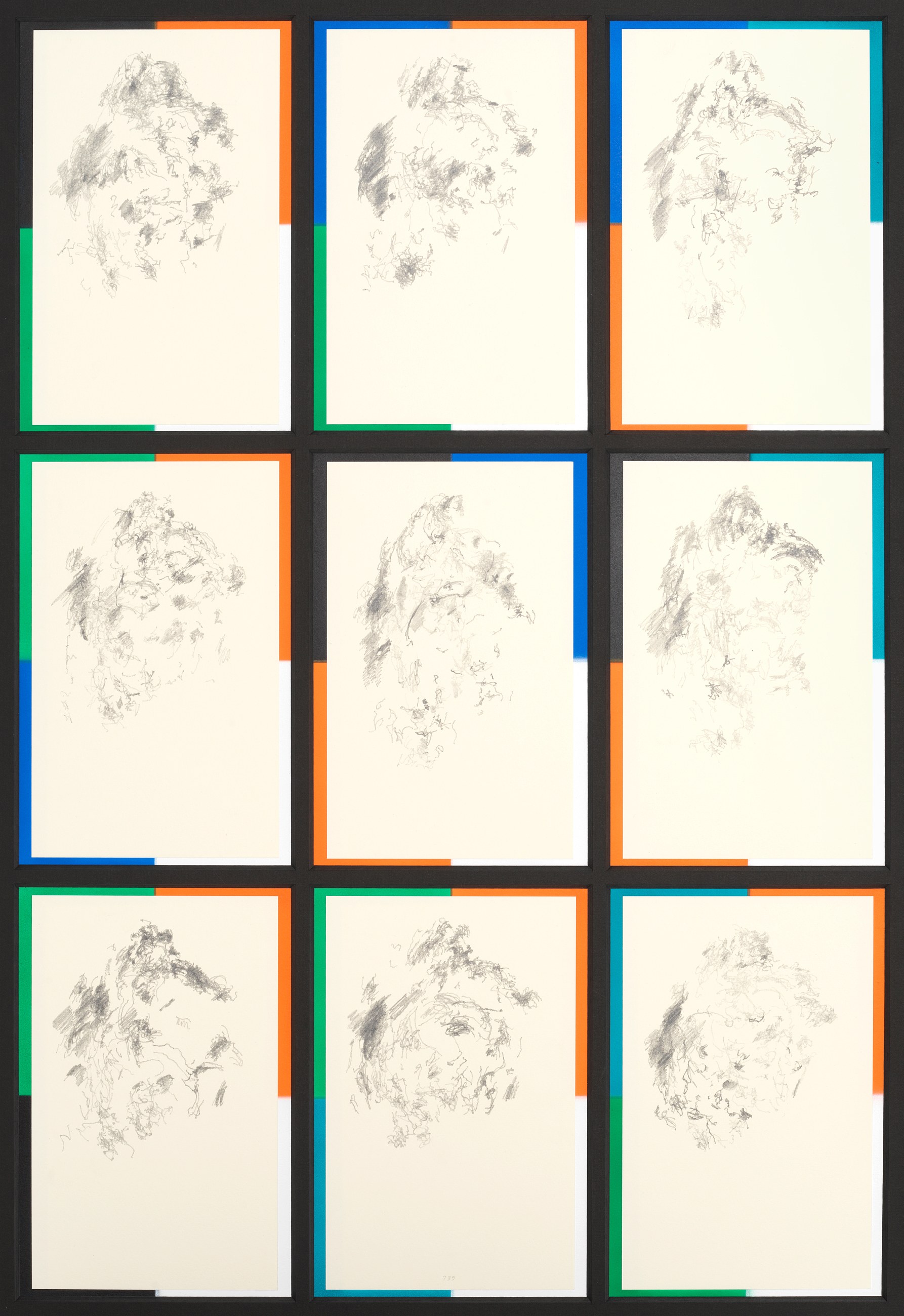 Cheyney Thompson, Toolpaths for Bellona at Galerie Buchholz, Berlin, photo 13