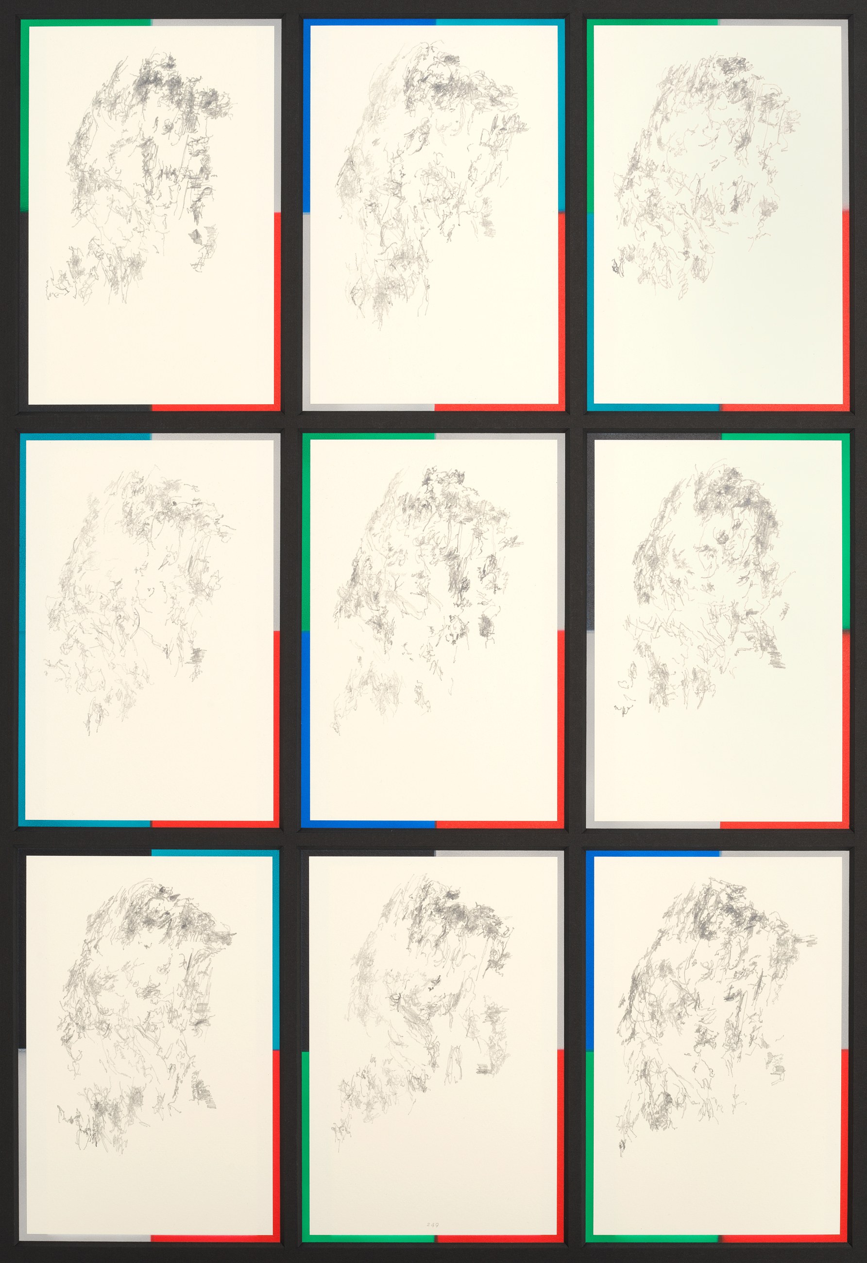 Cheyney Thompson, Toolpaths for Bellona at Galerie Buchholz, Berlin, photo 16