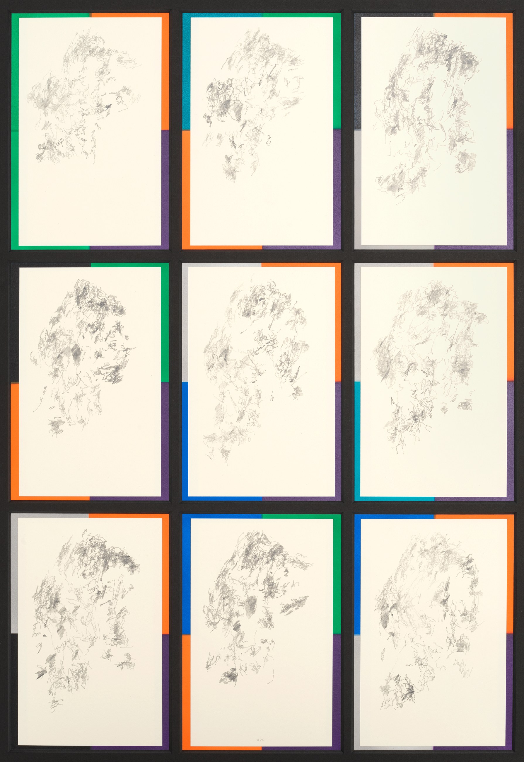 Cheyney Thompson, Toolpaths for Bellona at Galerie Buchholz, Berlin, photo 23