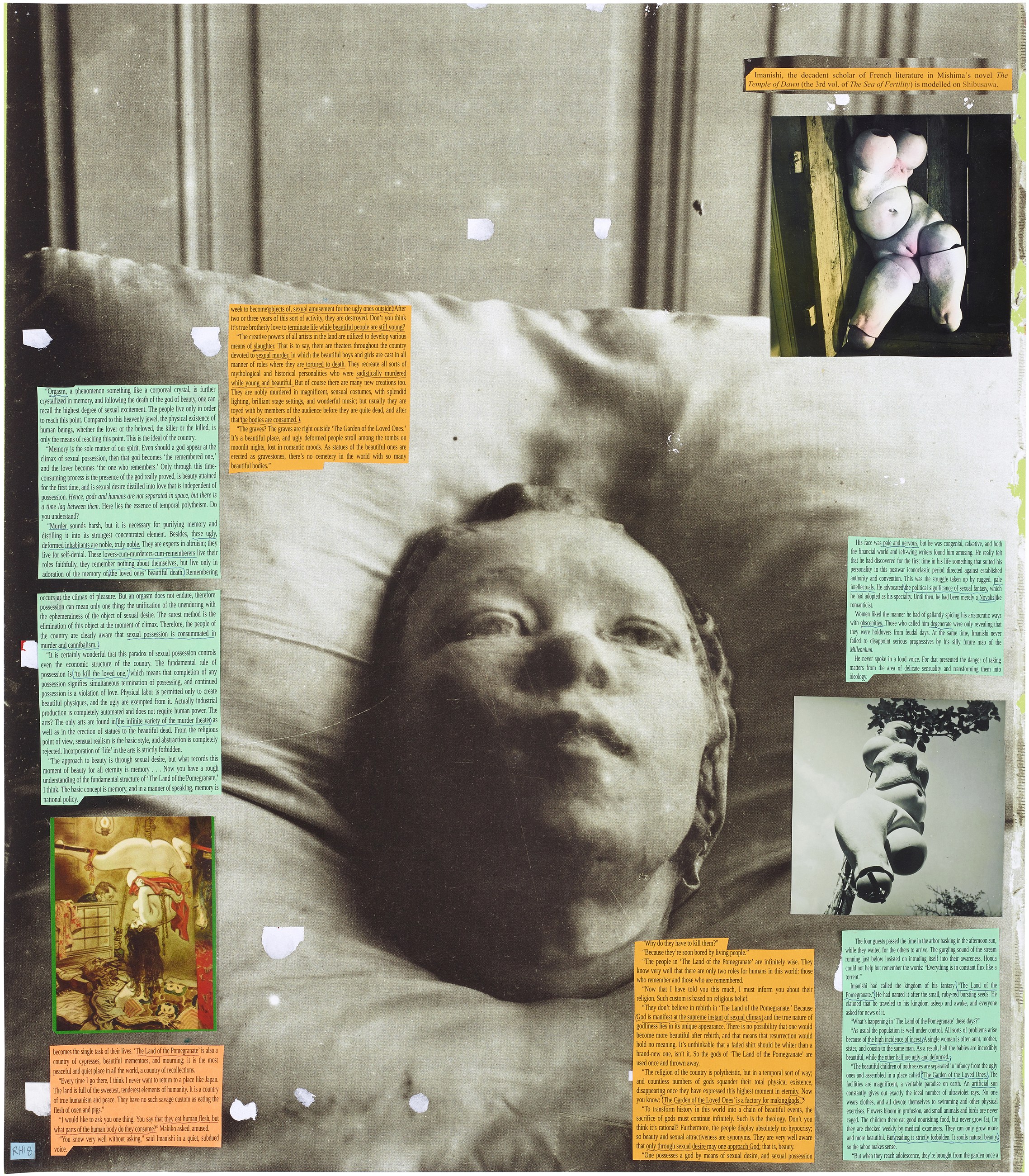 Richard Hawkins, To the House of Shibusawa at Galerie Buchholz, Berlin, photo 9