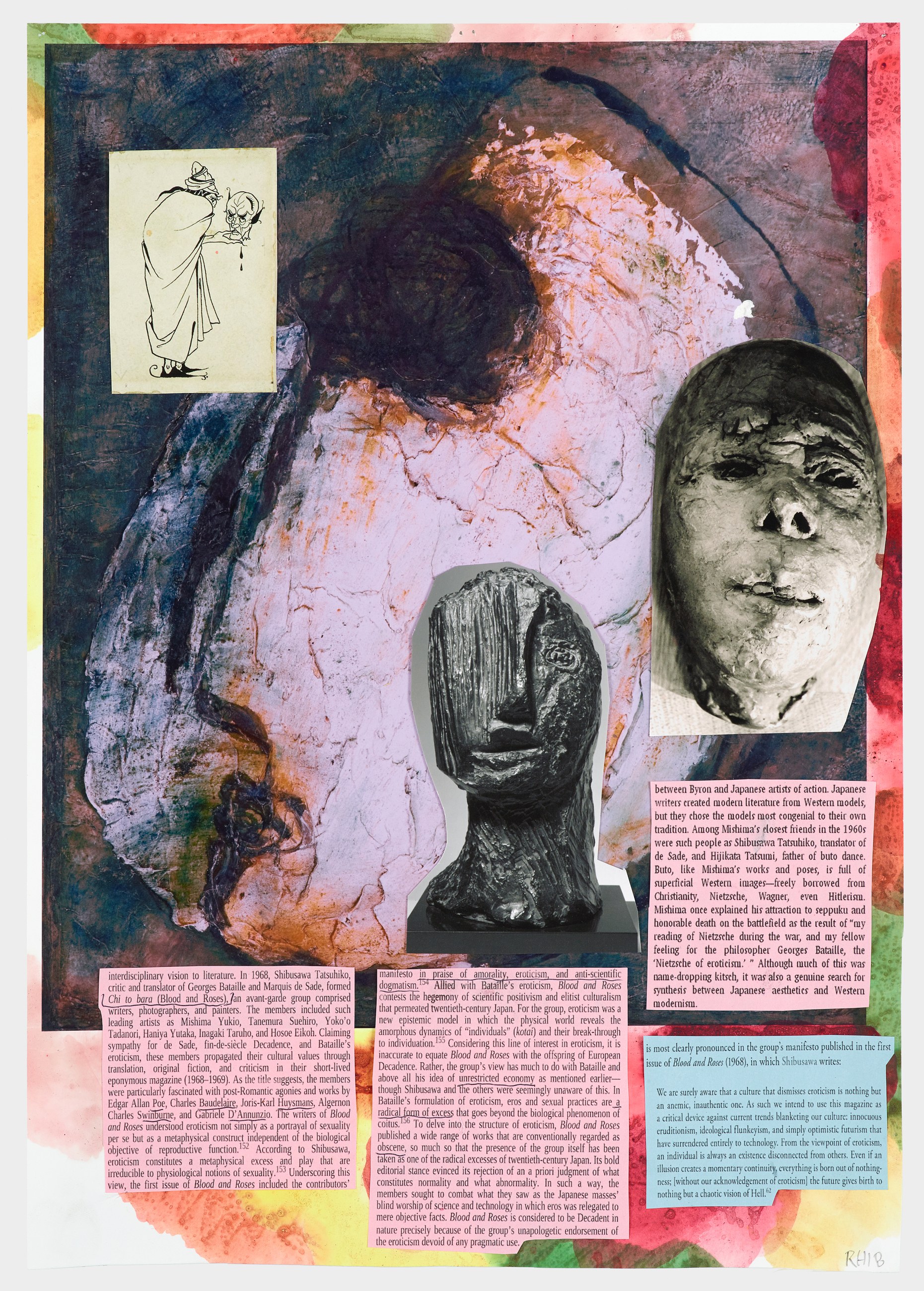 Richard Hawkins, To the House of Shibusawa at Galerie Buchholz, Berlin, photo 25