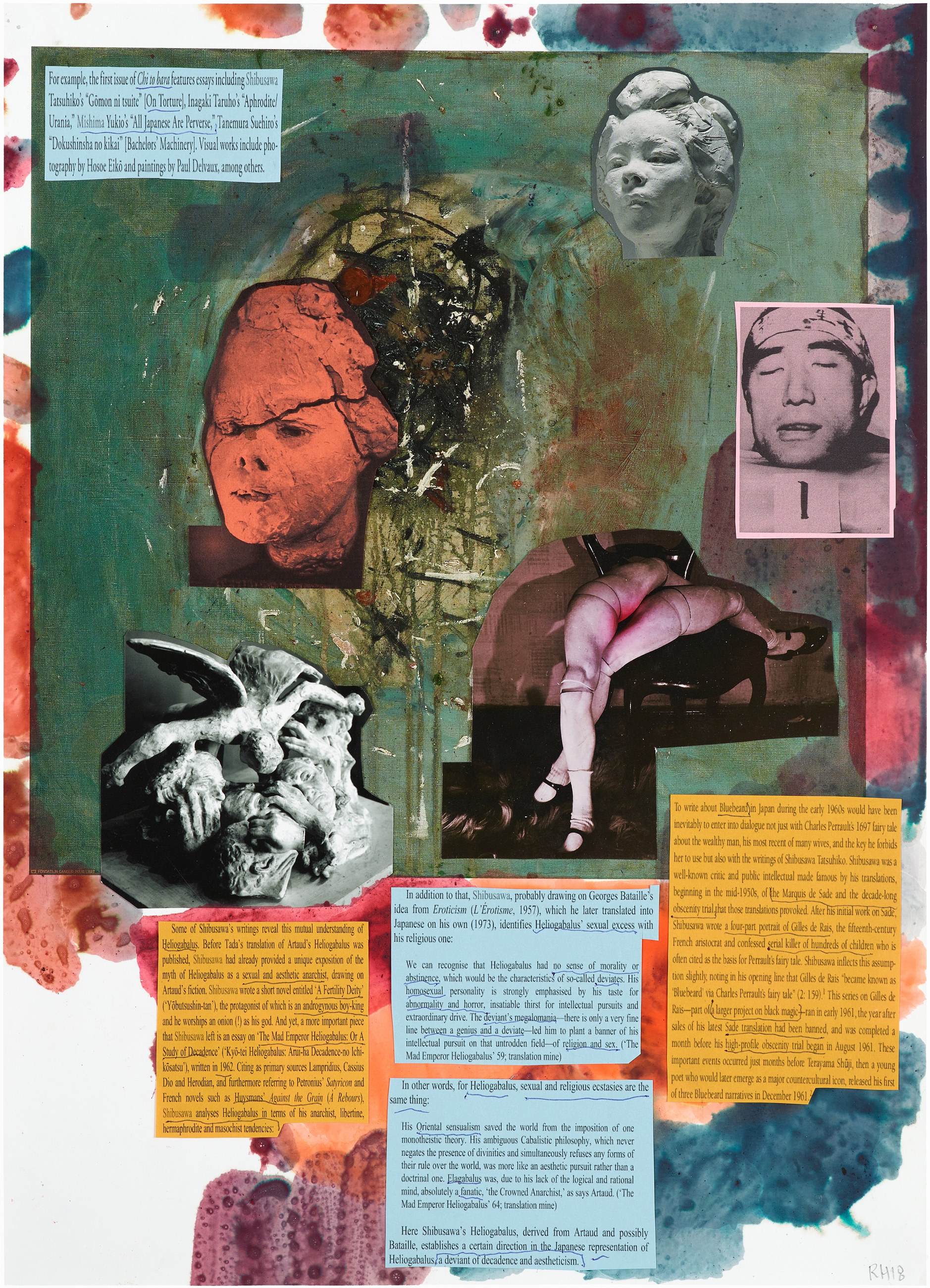Richard Hawkins, To the House of Shibusawa at Galerie Buchholz, Berlin, photo 27