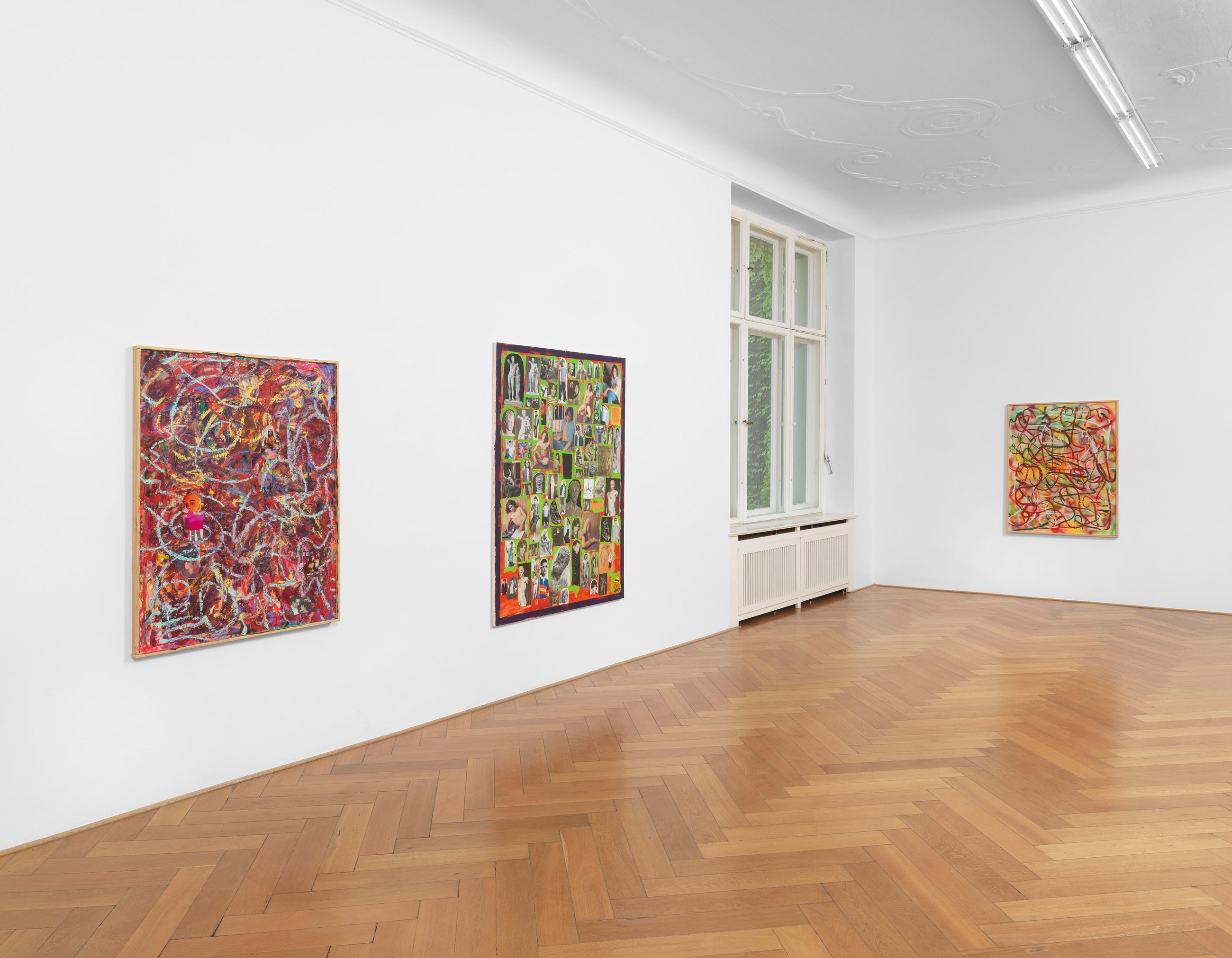 Richard Hawkins, Collage Paintings, Gesture Paintings at Galerie Buchholz, Berlin, photo 18