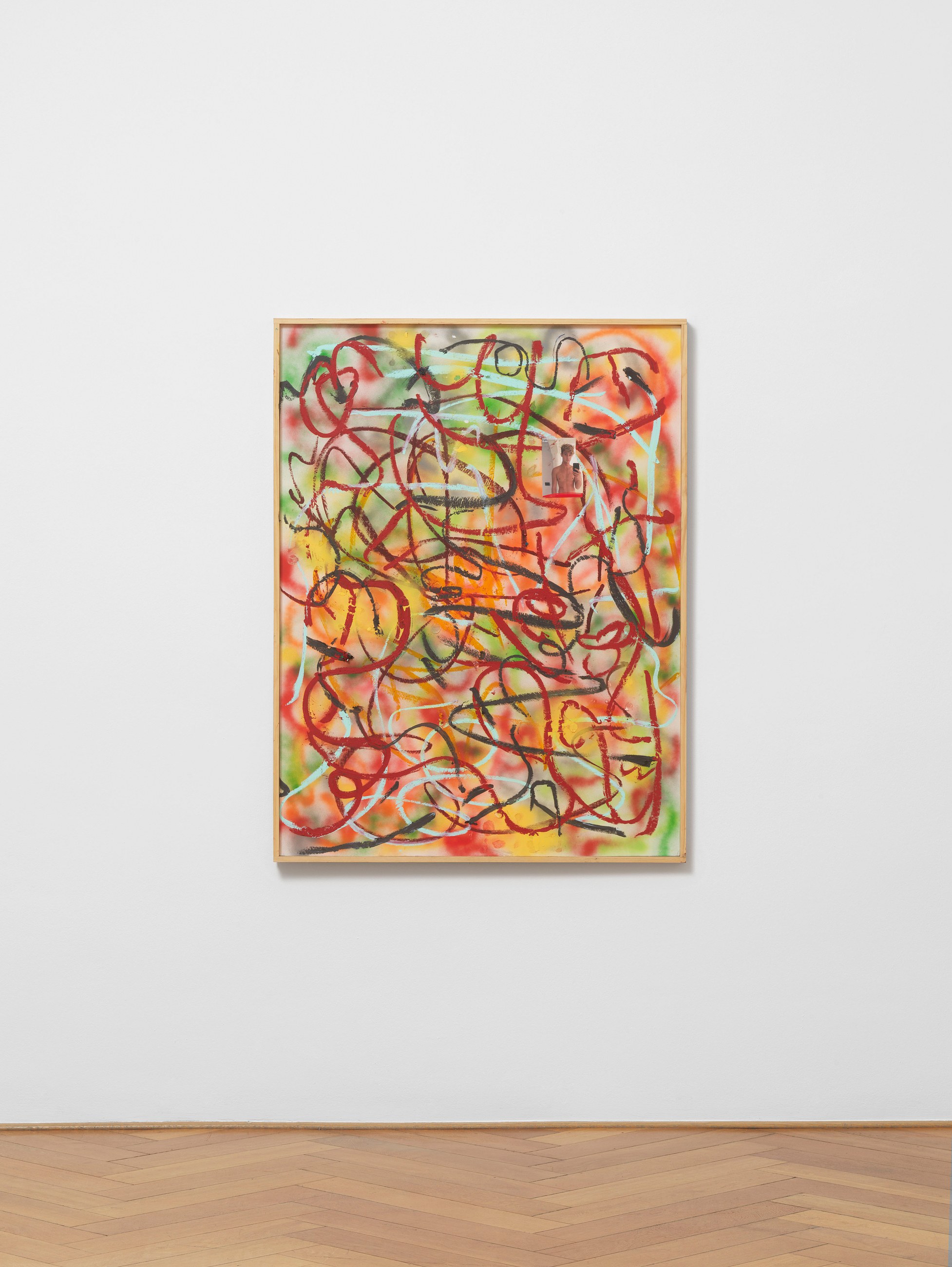 Richard Hawkins, Collage Paintings, Gesture Paintings at Galerie Buchholz, Berlin, photo 22