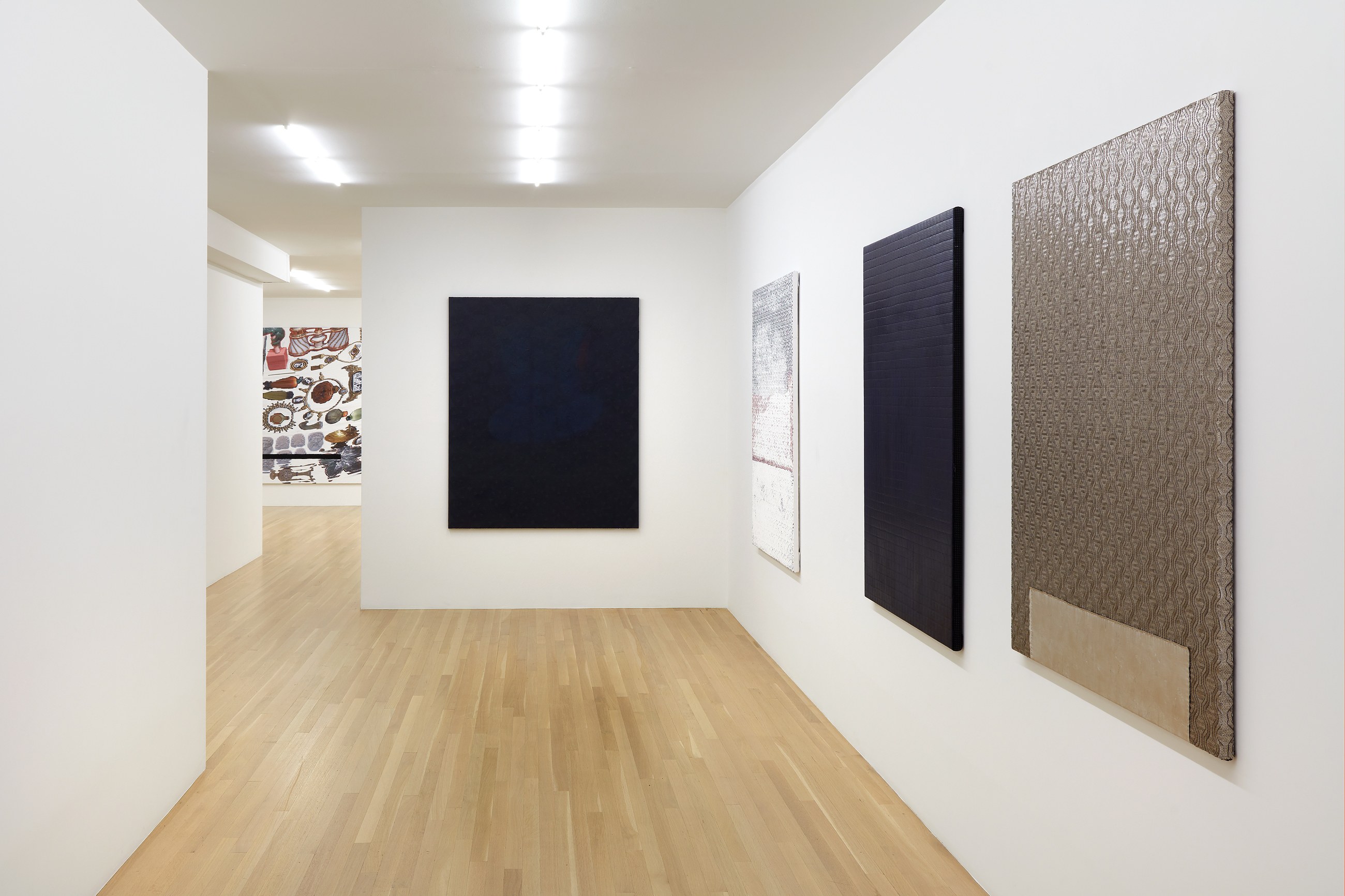 Sergej Jensen, Fabric Paintings at Galerie Buchholz, Berlin, photo 3
