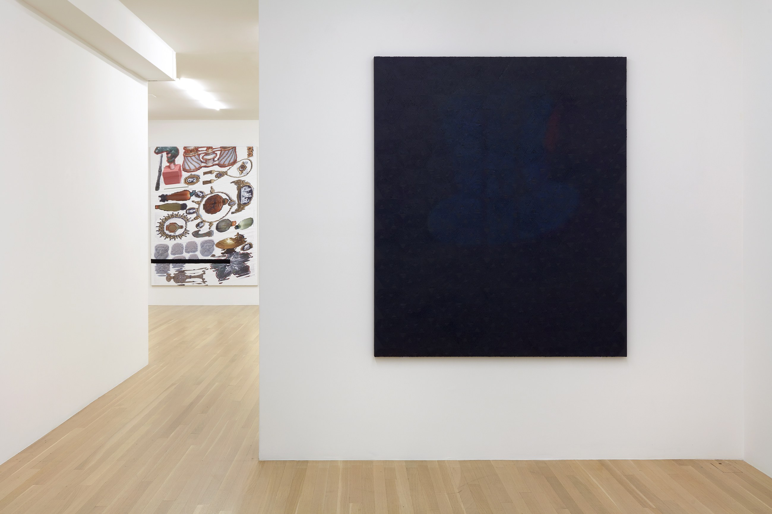Sergej Jensen, Fabric Paintings at Galerie Buchholz, Berlin, photo 11