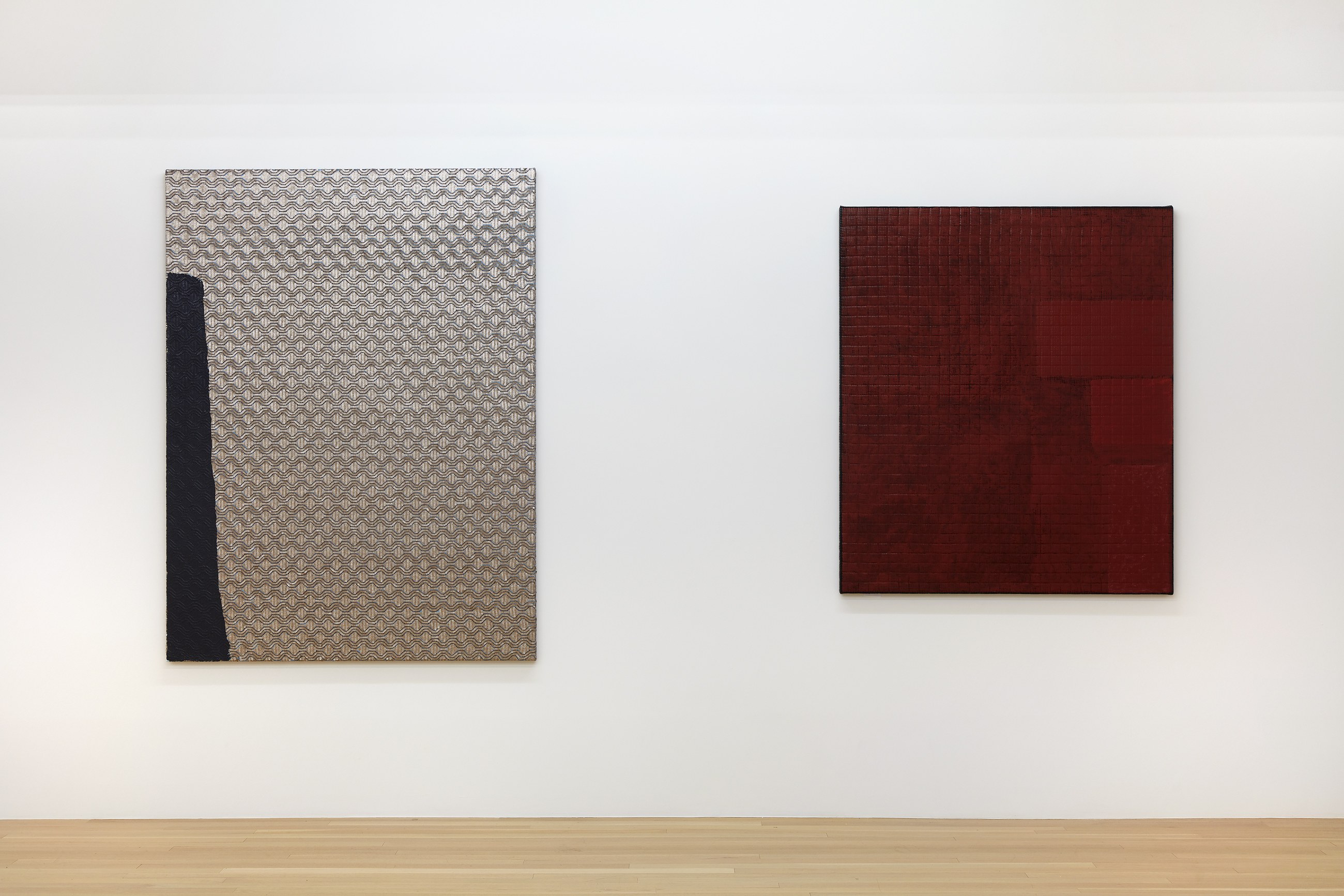 Sergej Jensen, Fabric Paintings at Galerie Buchholz, Berlin, photo 16