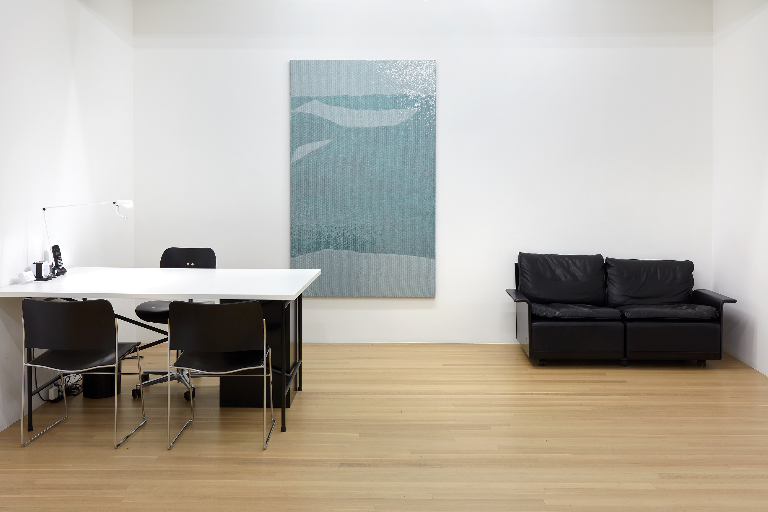 Sergej Jensen, Fabric Paintings at Galerie Buchholz, Berlin, photo 33