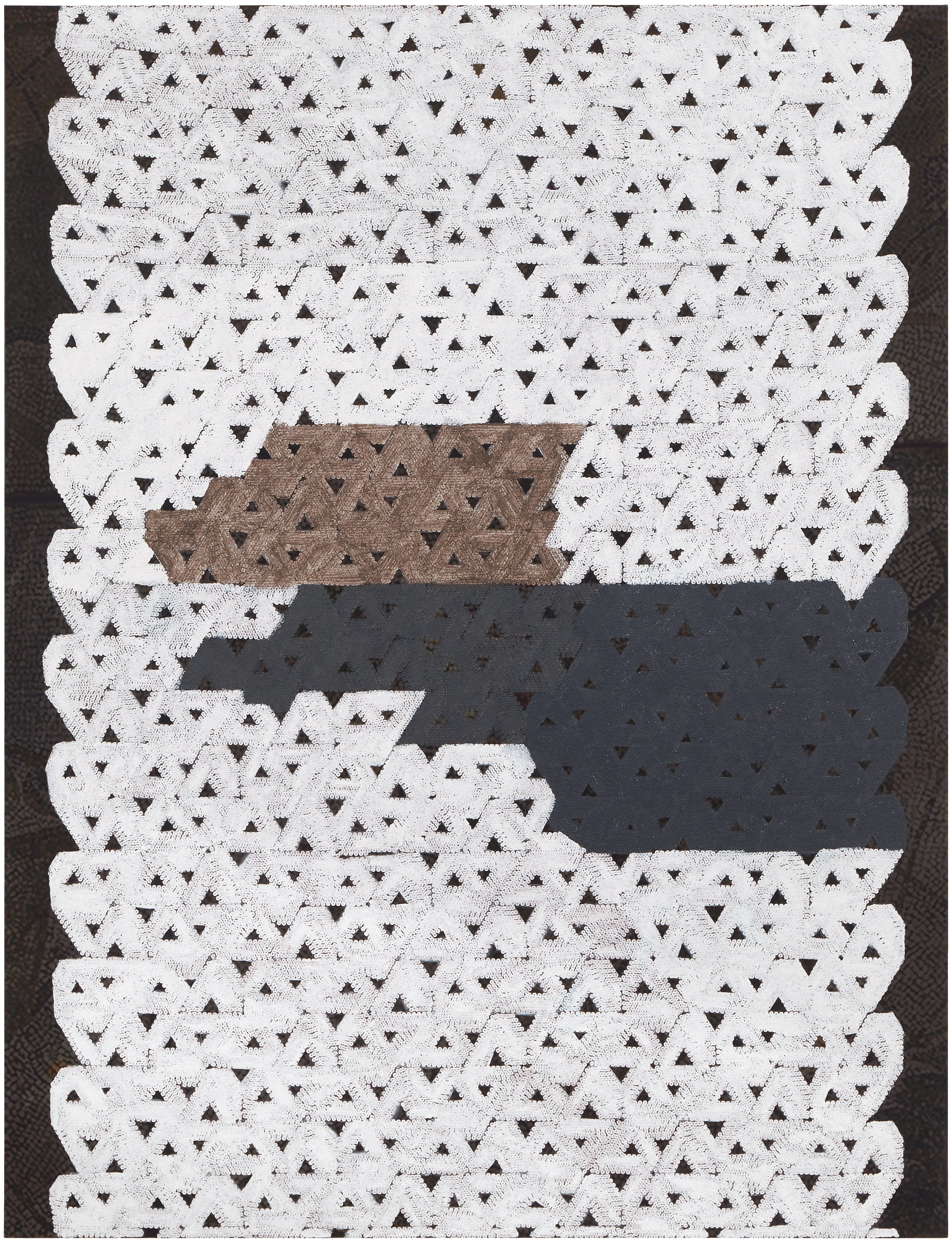 Sergej Jensen, Fabric Paintings at Galerie Buchholz, Berlin, photo 24