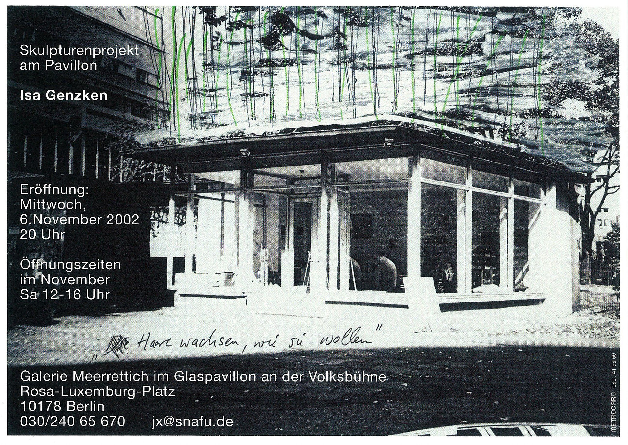 Isa Genzken, Projects for Outside at Galerie Buchholz, Berlin, photo 53