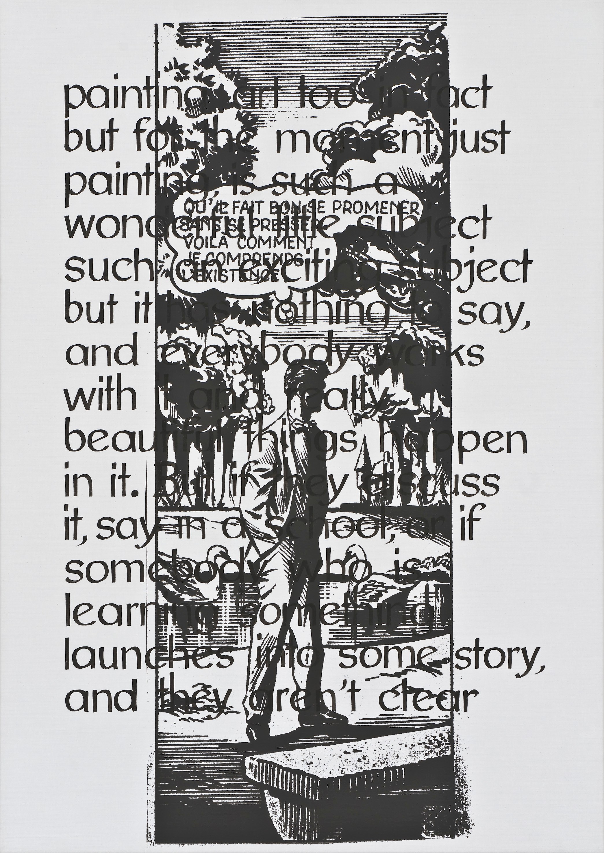 Michael Krebber, London Condom at Studio M, photo 12