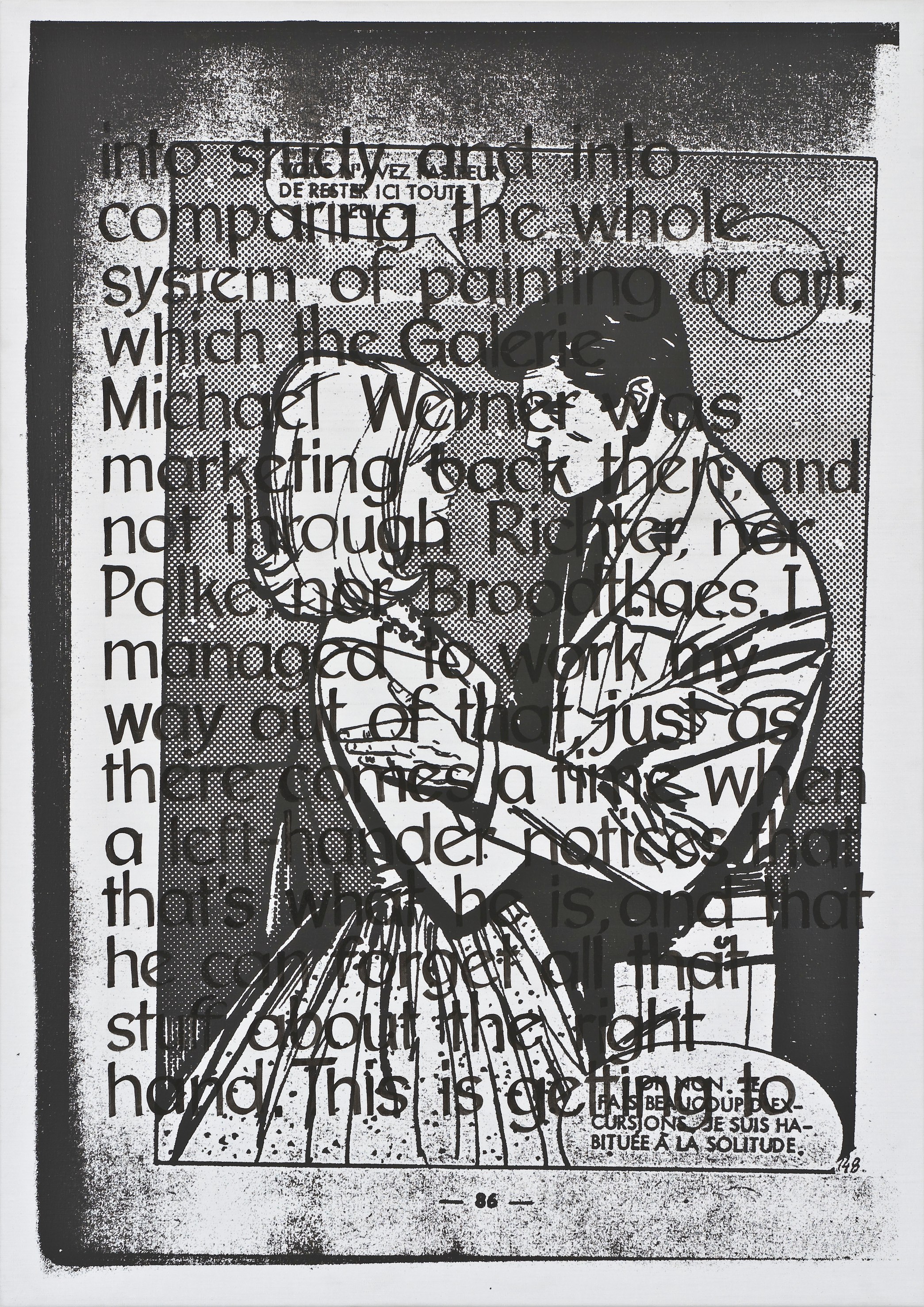Michael Krebber, London Condom at Studio M, photo 20