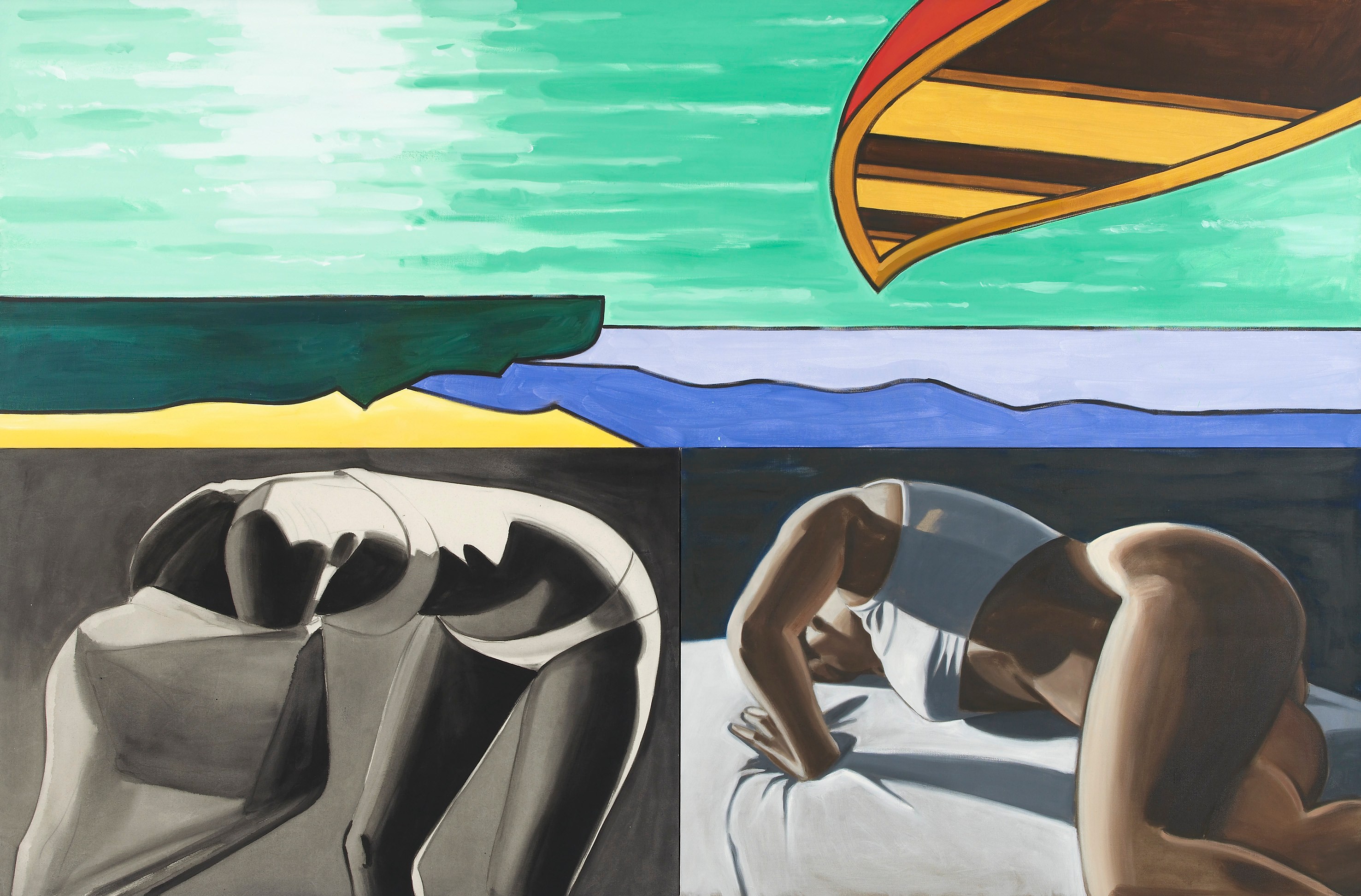 David Salle, Untitled at Studio M, photo 6