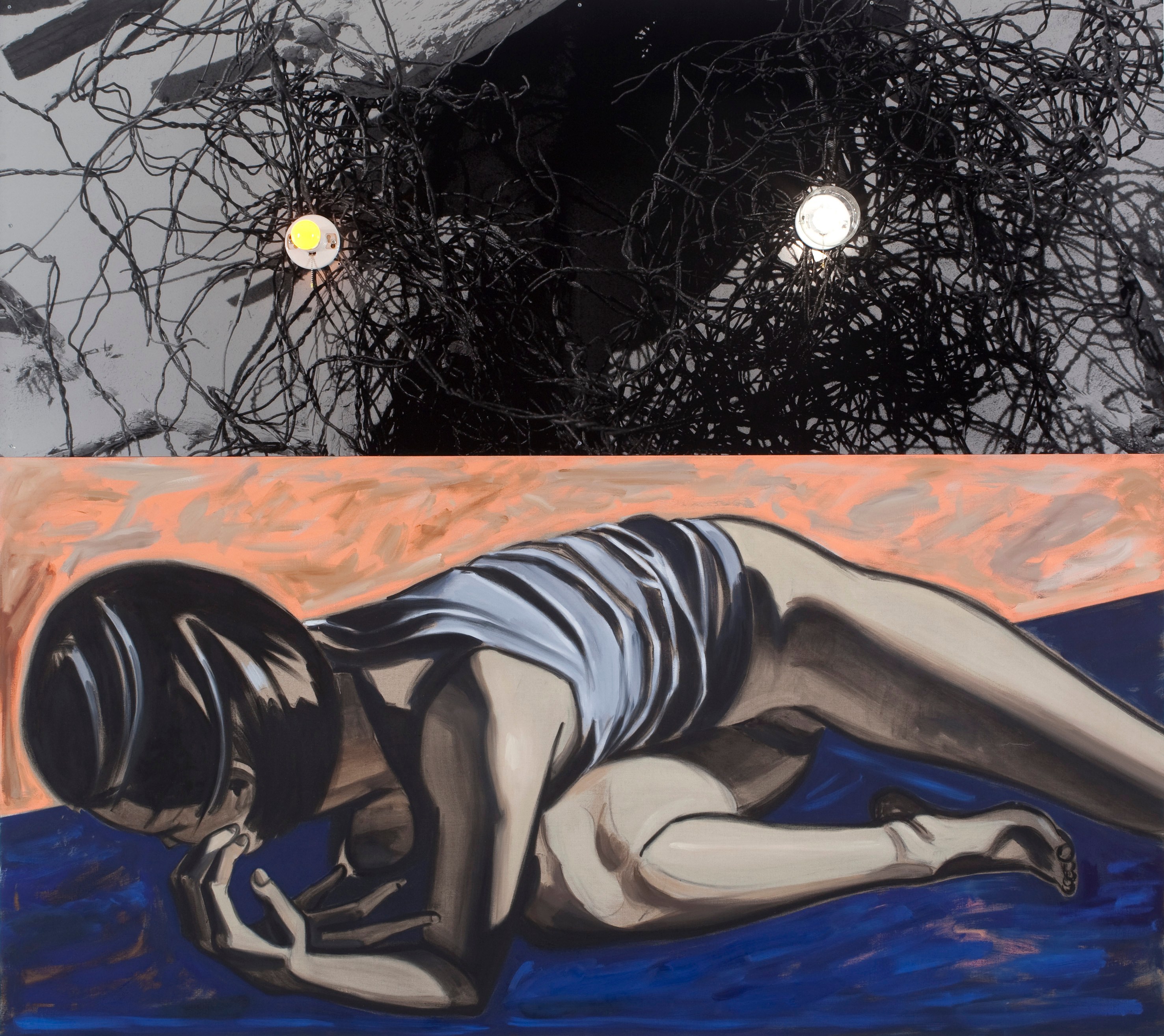 David Salle, Untitled at Studio M, photo 7