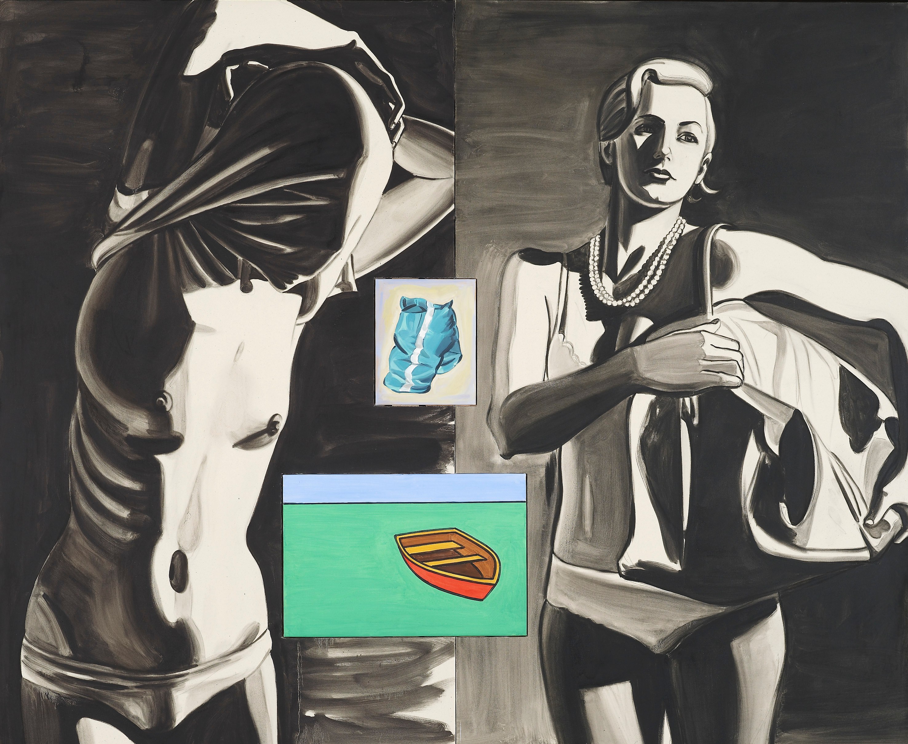 David Salle, Untitled at Studio M, photo 8