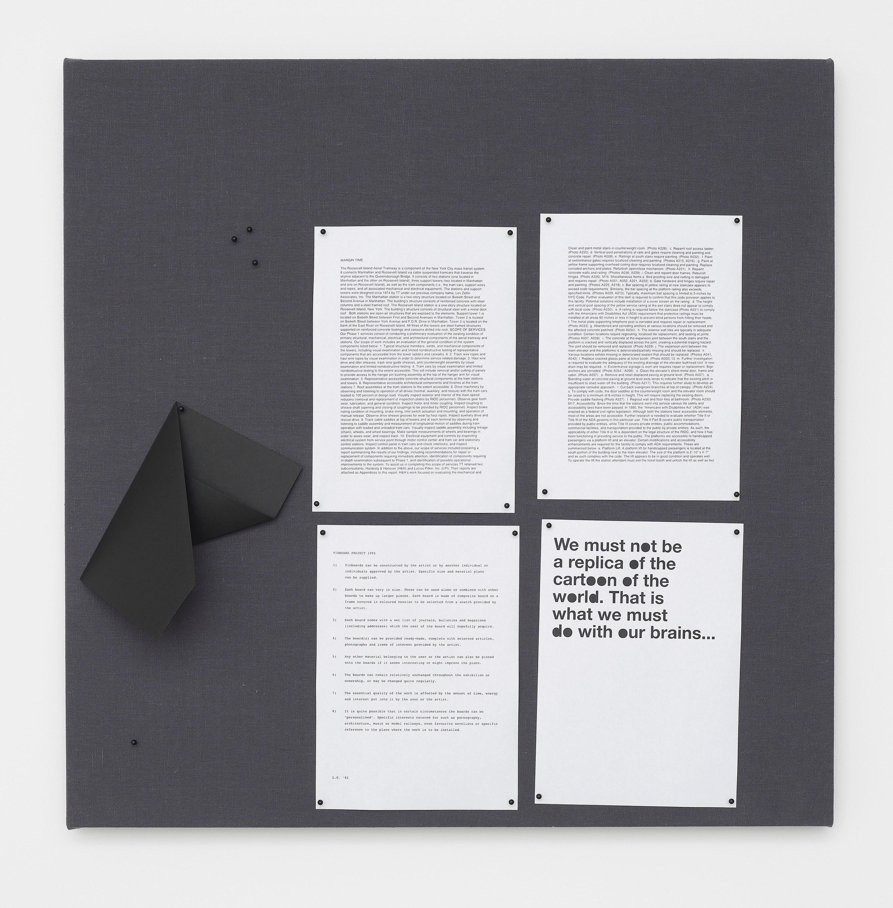 Liam Gillick, Margin Time at Studio M, photo 4