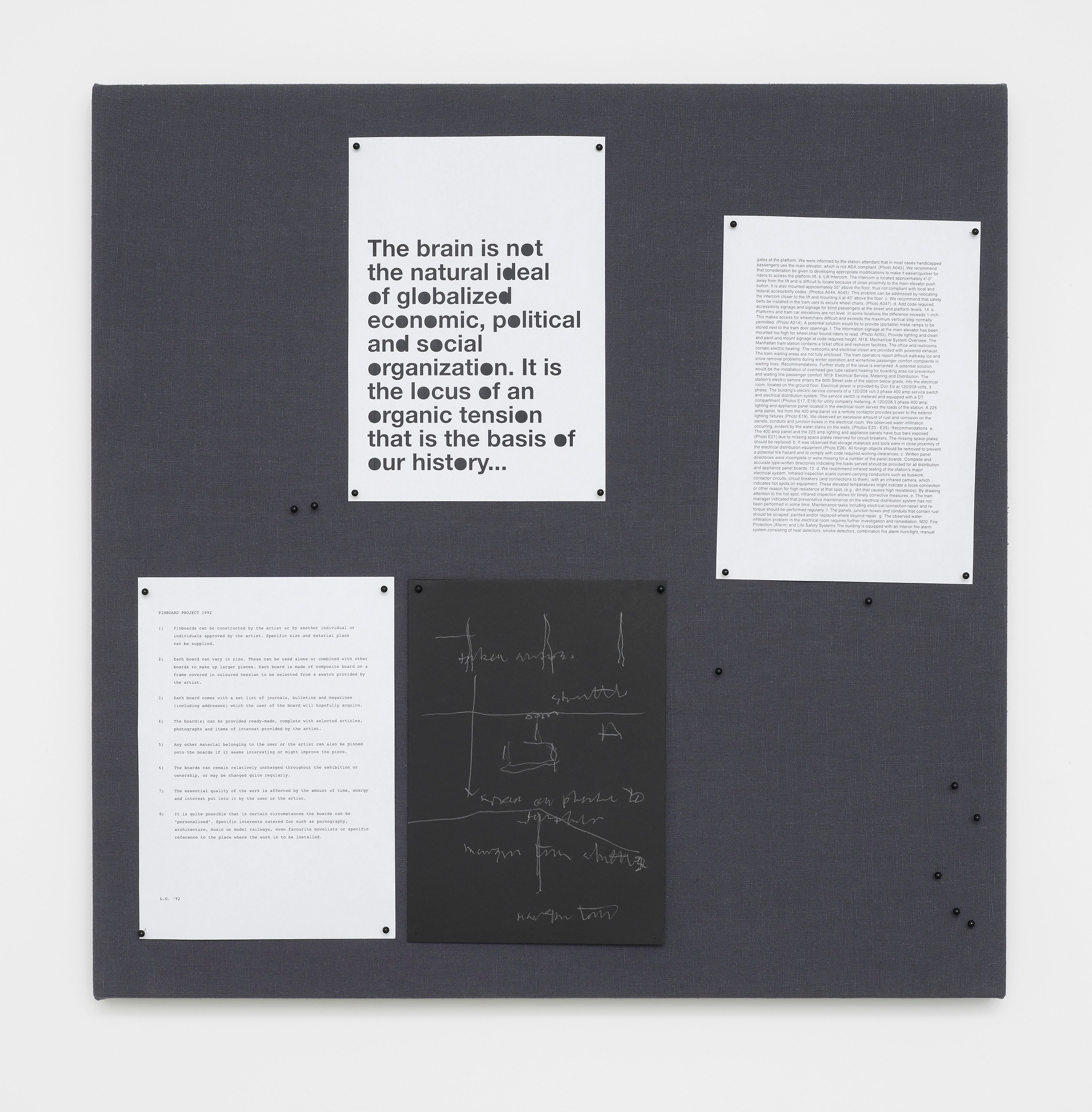 Liam Gillick, Margin Time at Studio M, photo 6
