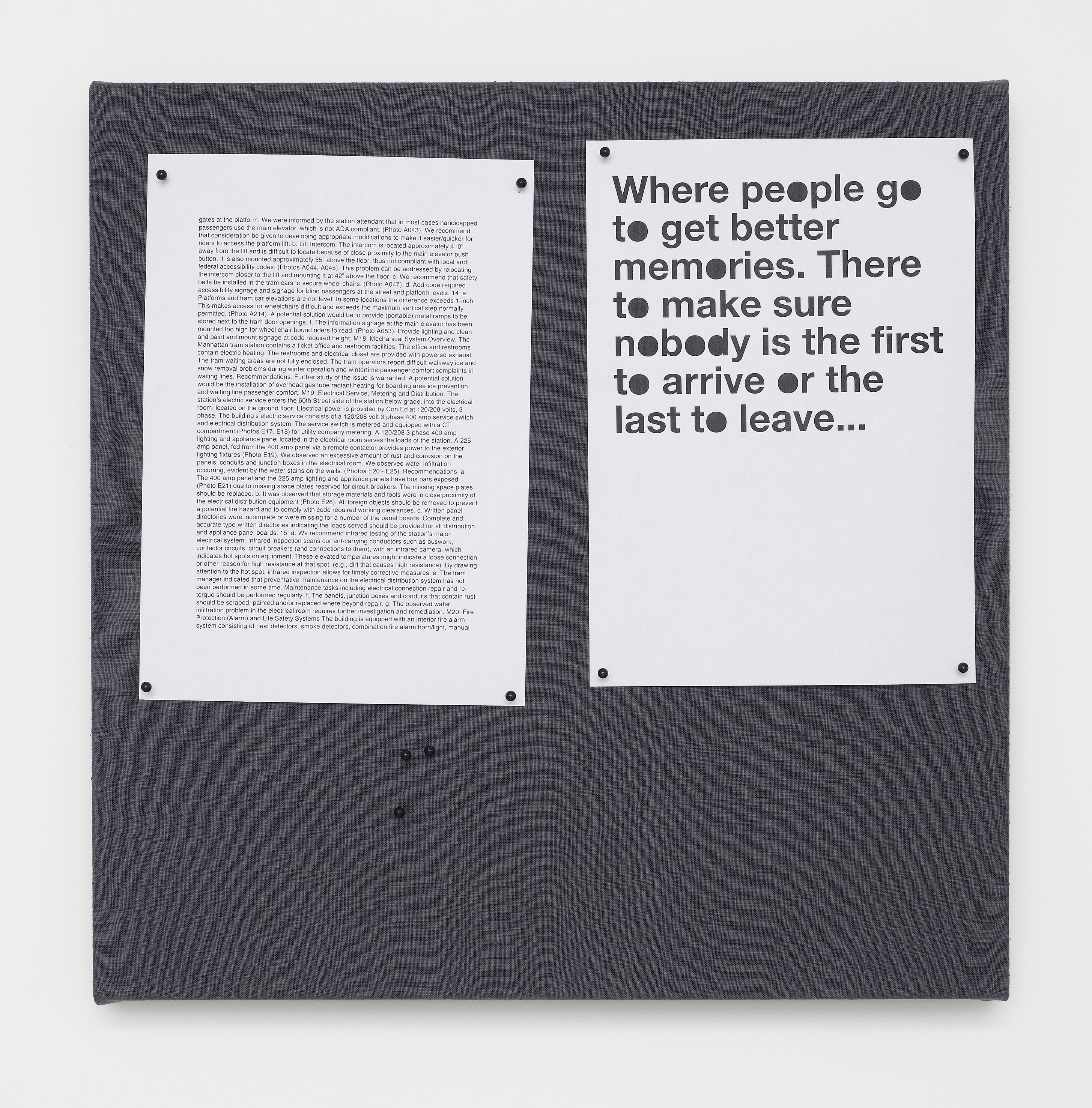 Liam Gillick, Margin Time at Studio M, photo 7