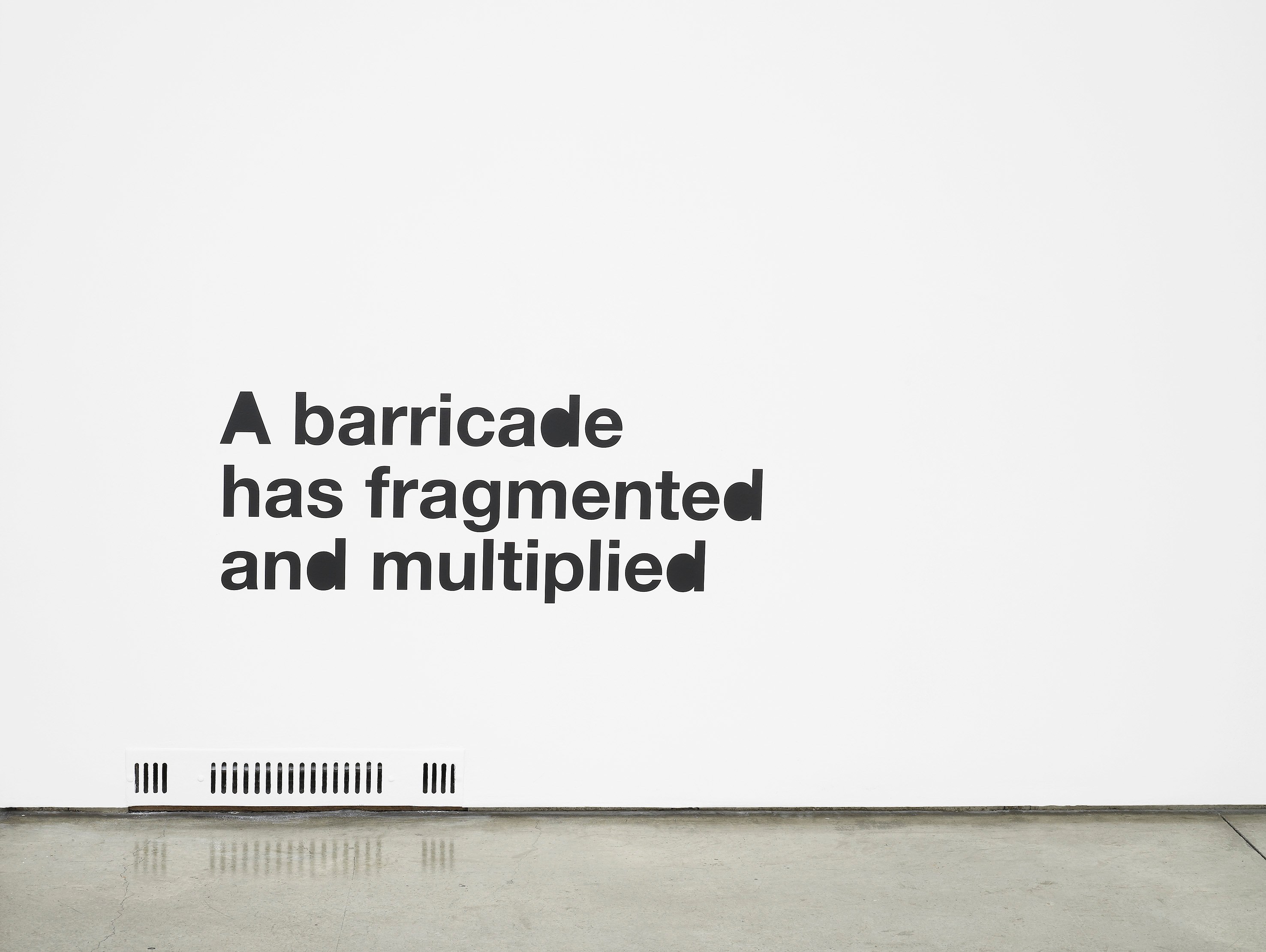 Liam Gillick, Margin Time at Studio M, photo 12