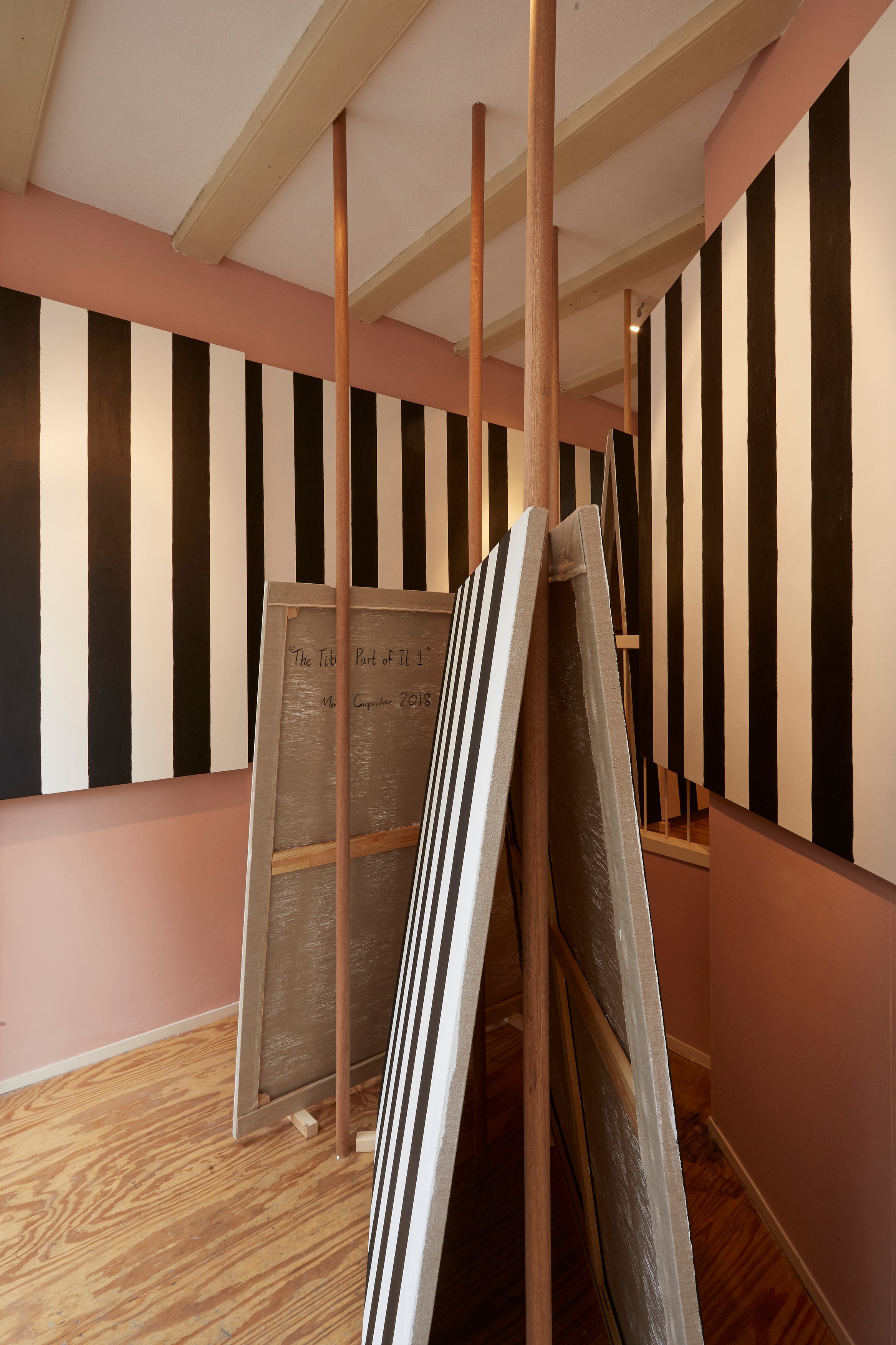 Merlin Carpenter, De Streepschilderijen at Overduin and Kite, photo 15