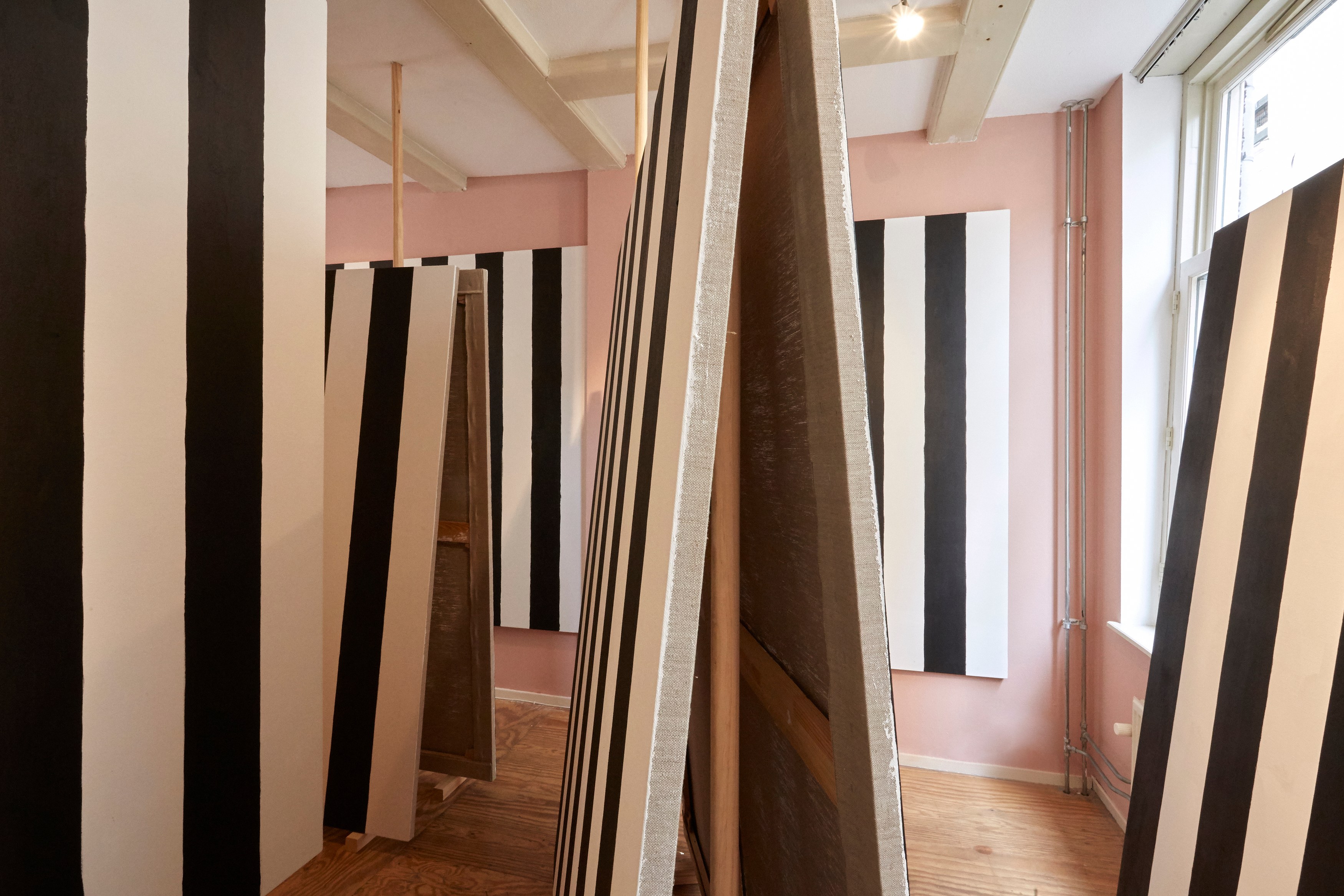 Merlin Carpenter, De Streepschilderijen at Overduin and Kite, photo 21