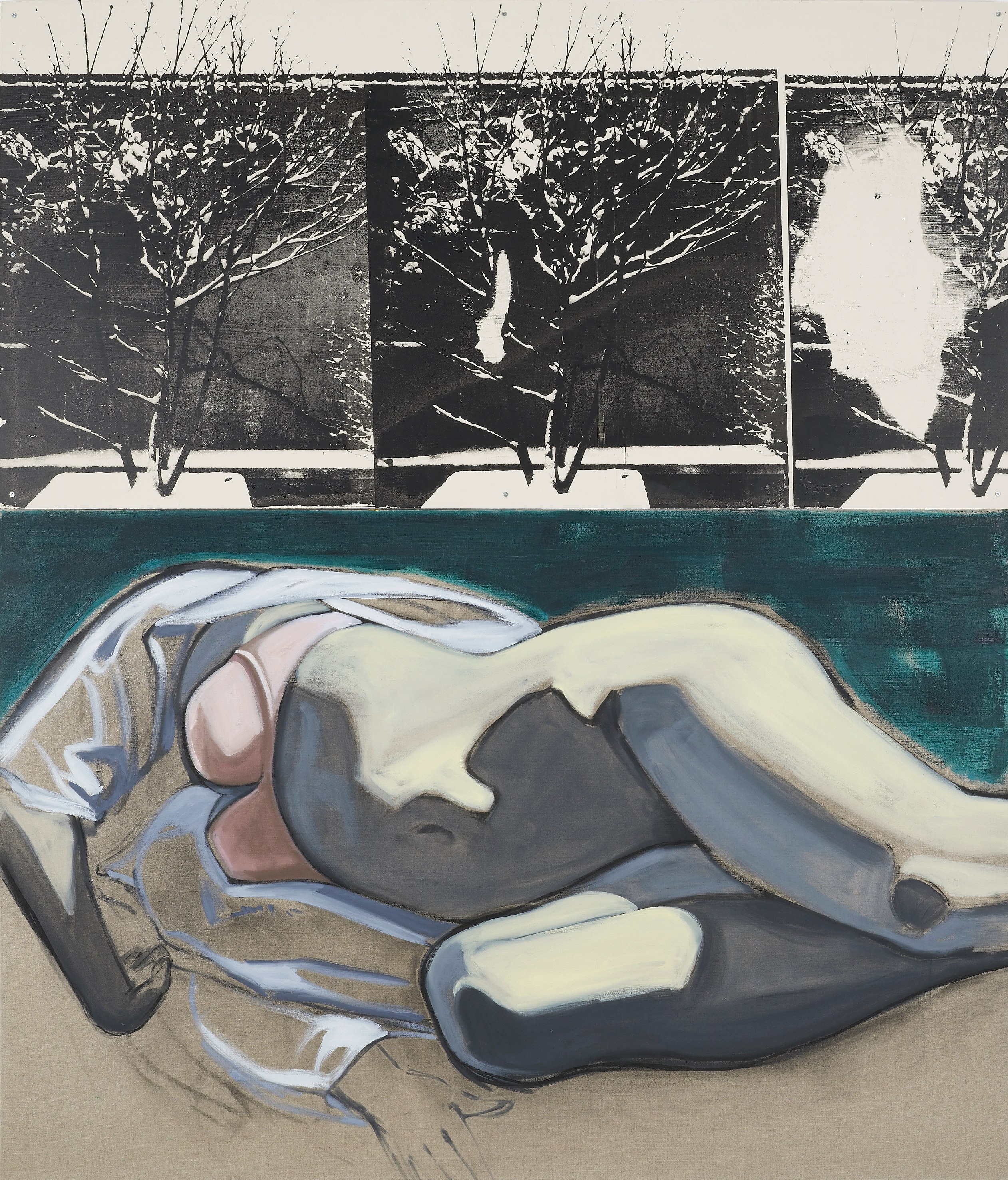 David Salle, Untitled at Studio M, photo 9