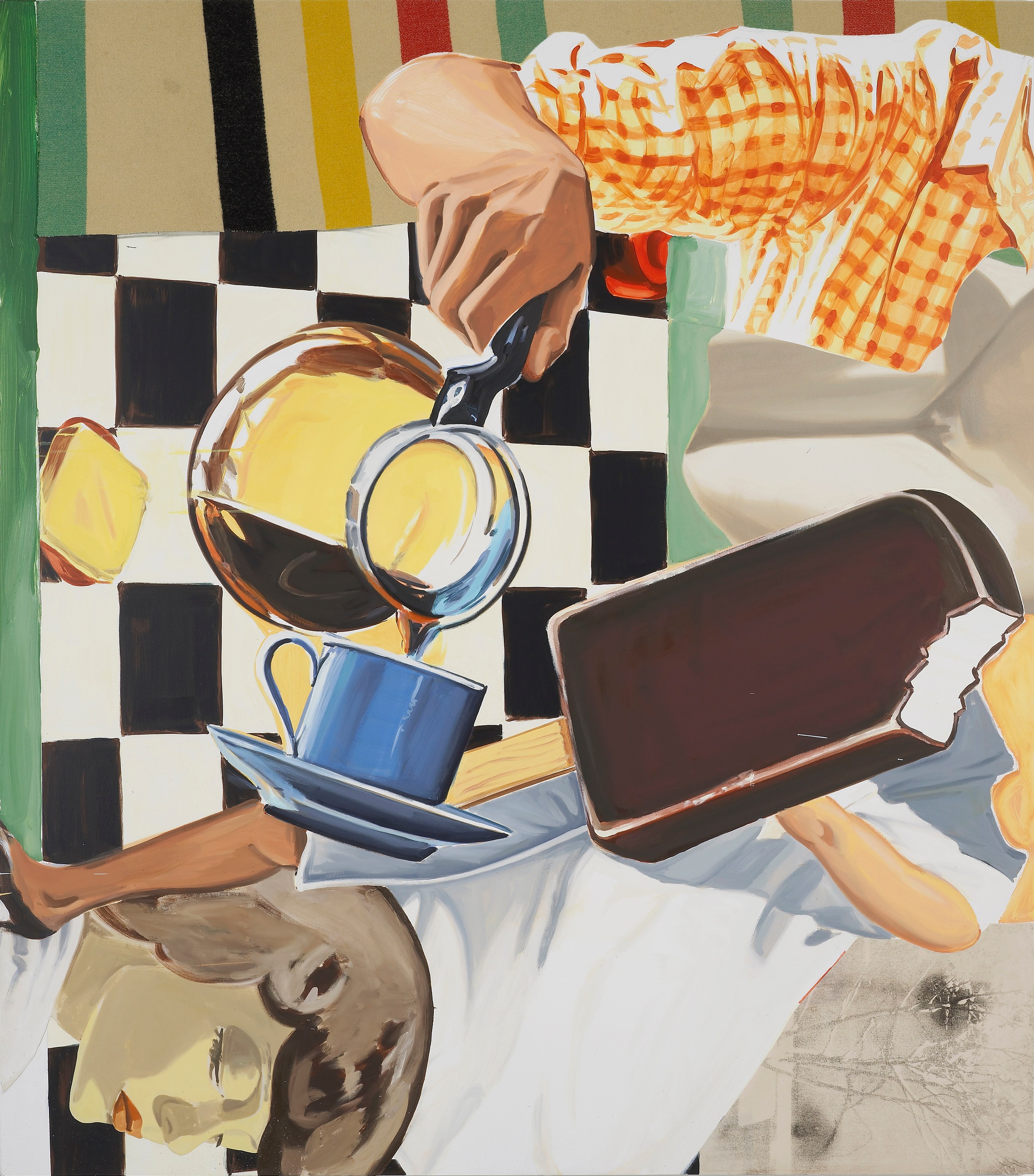 David Salle, Untitled at Studio M, photo 13