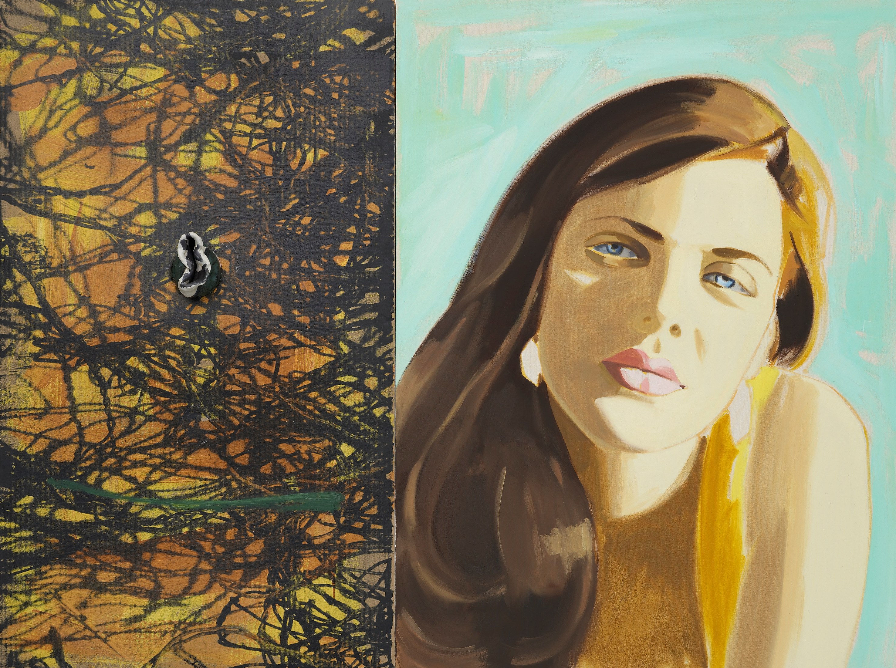 David Salle, Untitled at Studio M, photo 11