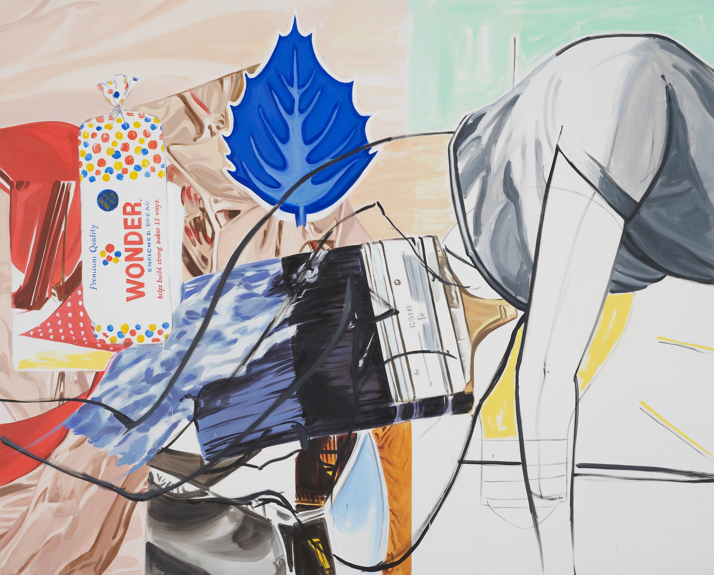 David Salle, Untitled at Studio M, photo 14