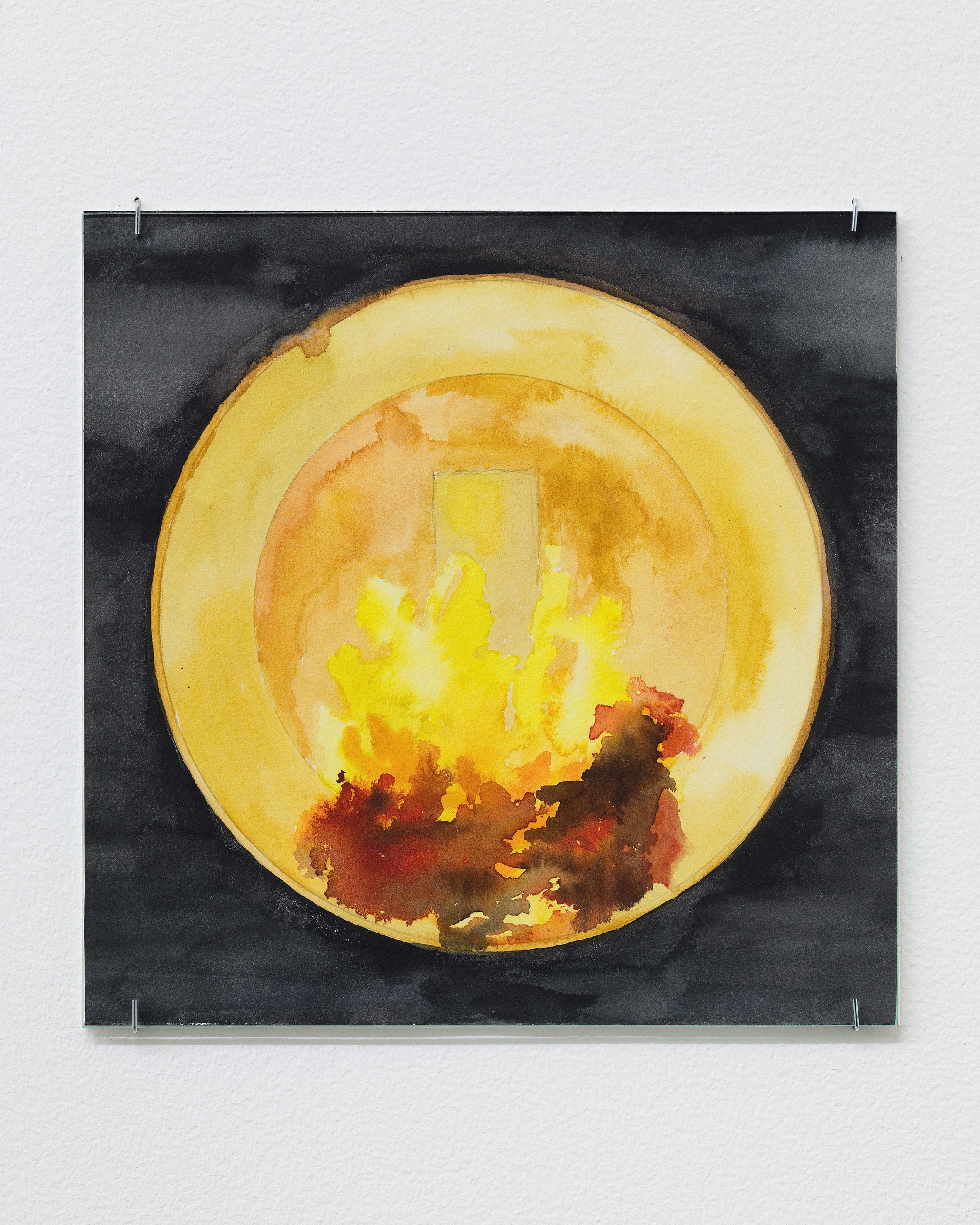 Oscar Tuazon, Fire at Studio M, photo 8