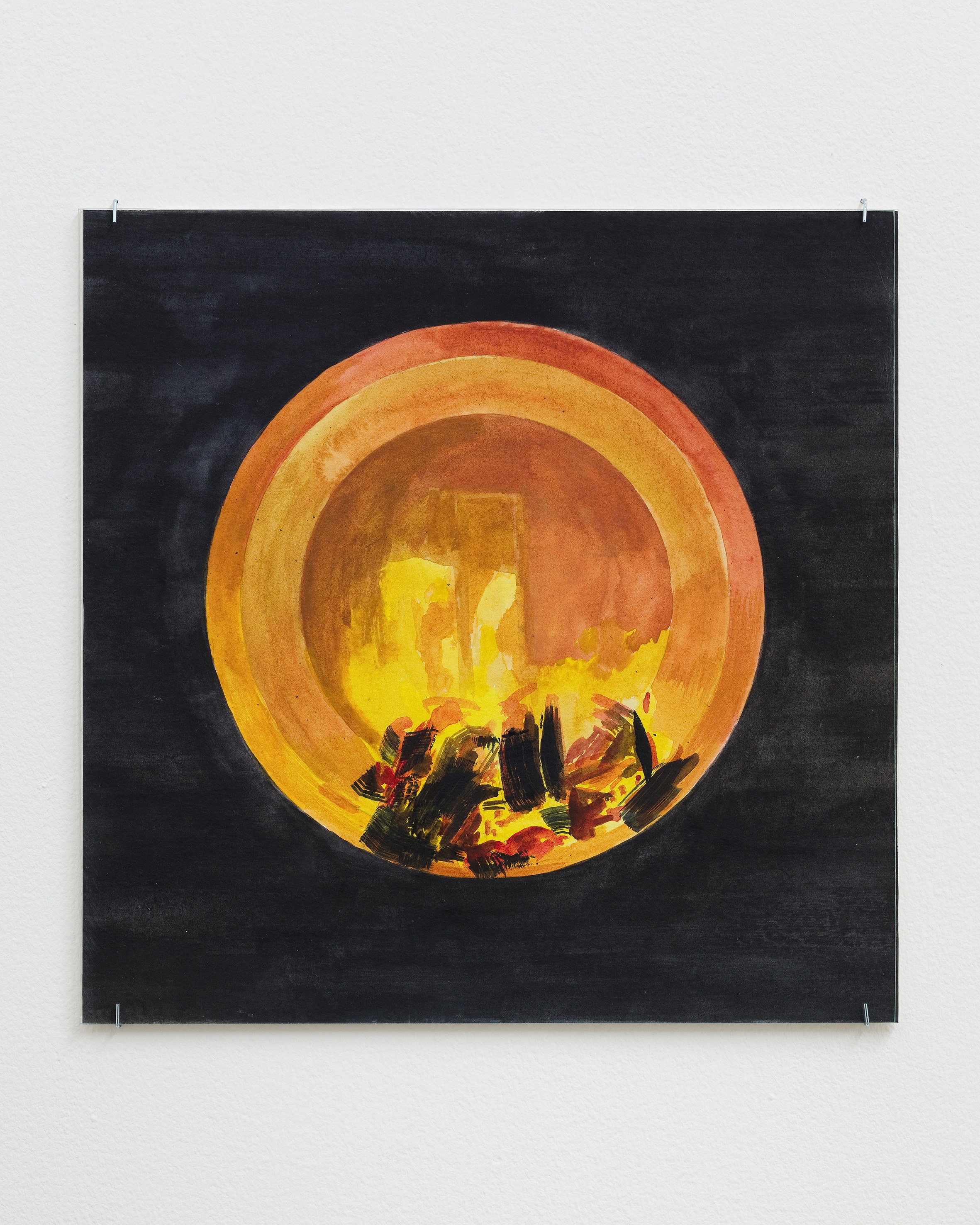 Oscar Tuazon, Fire at Studio M, photo 9