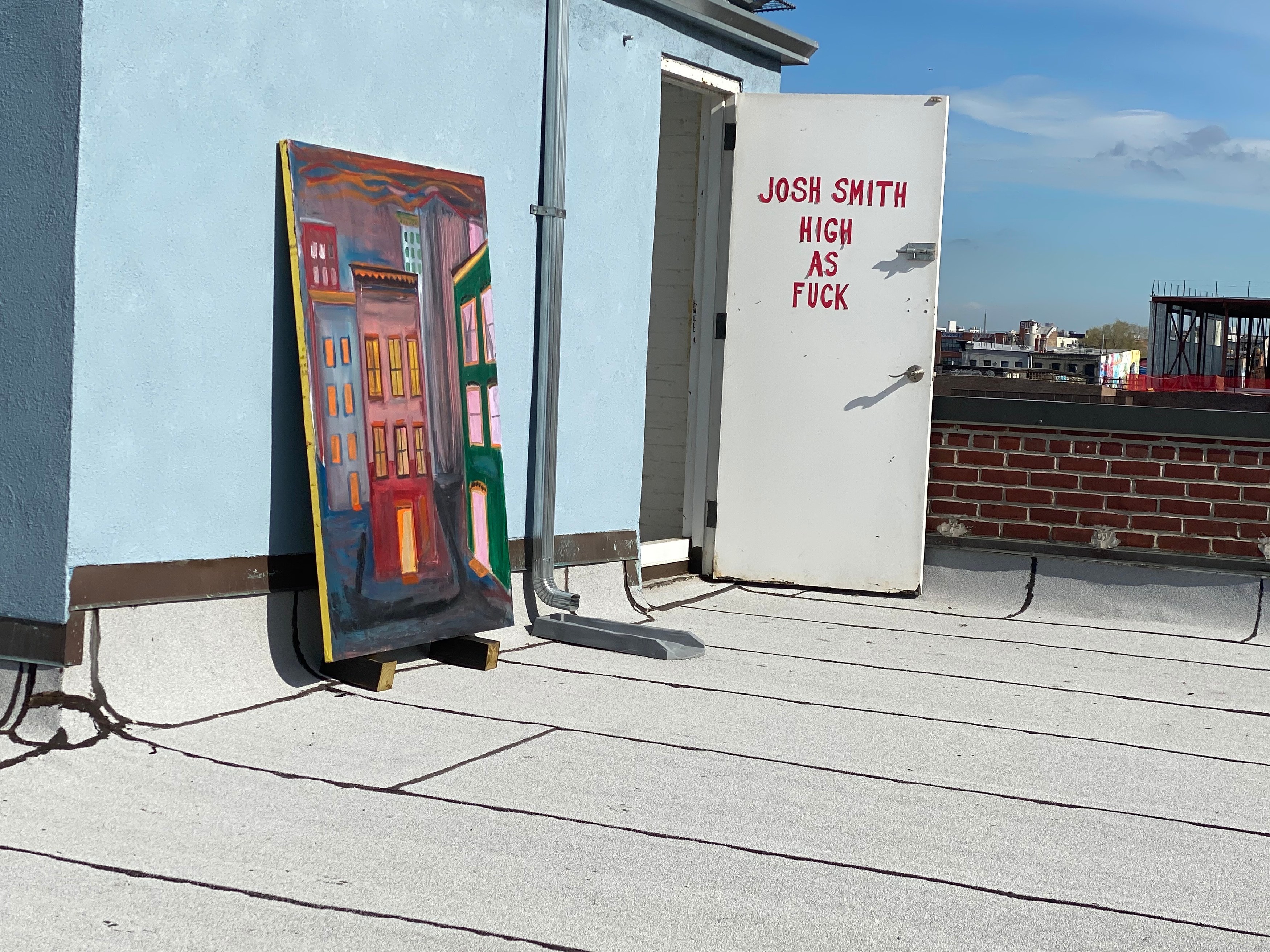 Josh Smith, High As Fuck at Josh Smith Studio, Brooklyn, photo 9