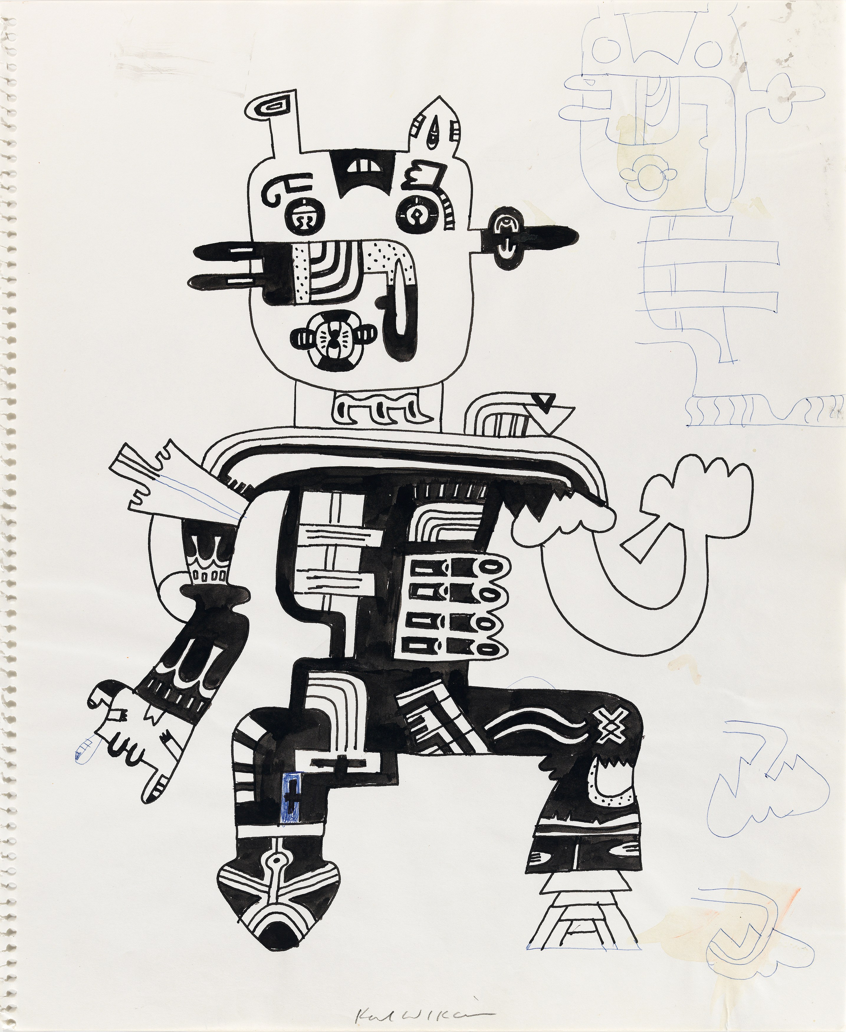 Robert Lostutter, Barbara Rossi, Karl Wirsum, Condo London 2020 at The Approach, photo 9