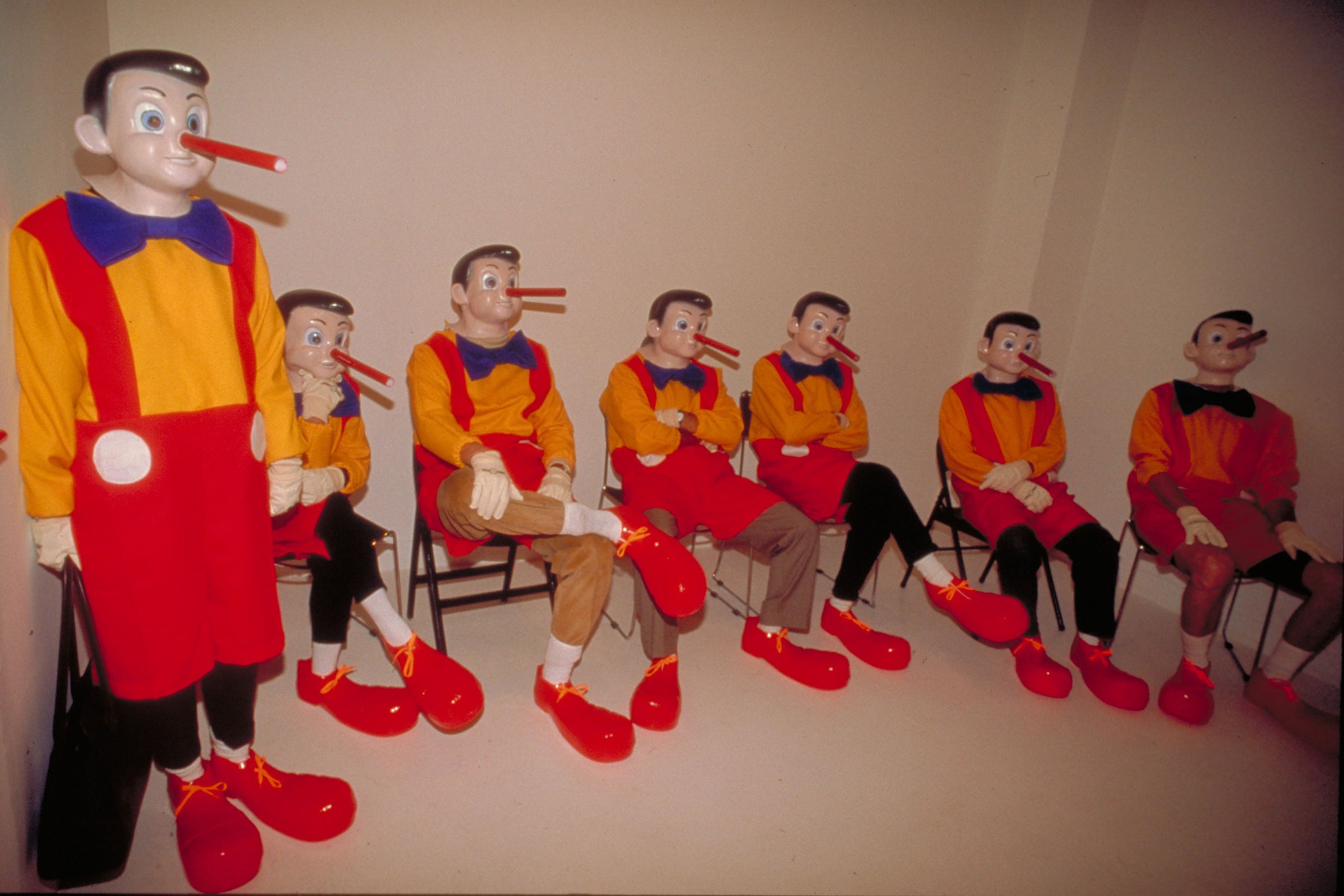 Paul McCarthy, Pinocchio Pipenose Householdilemma at Air de Paris, photo 2