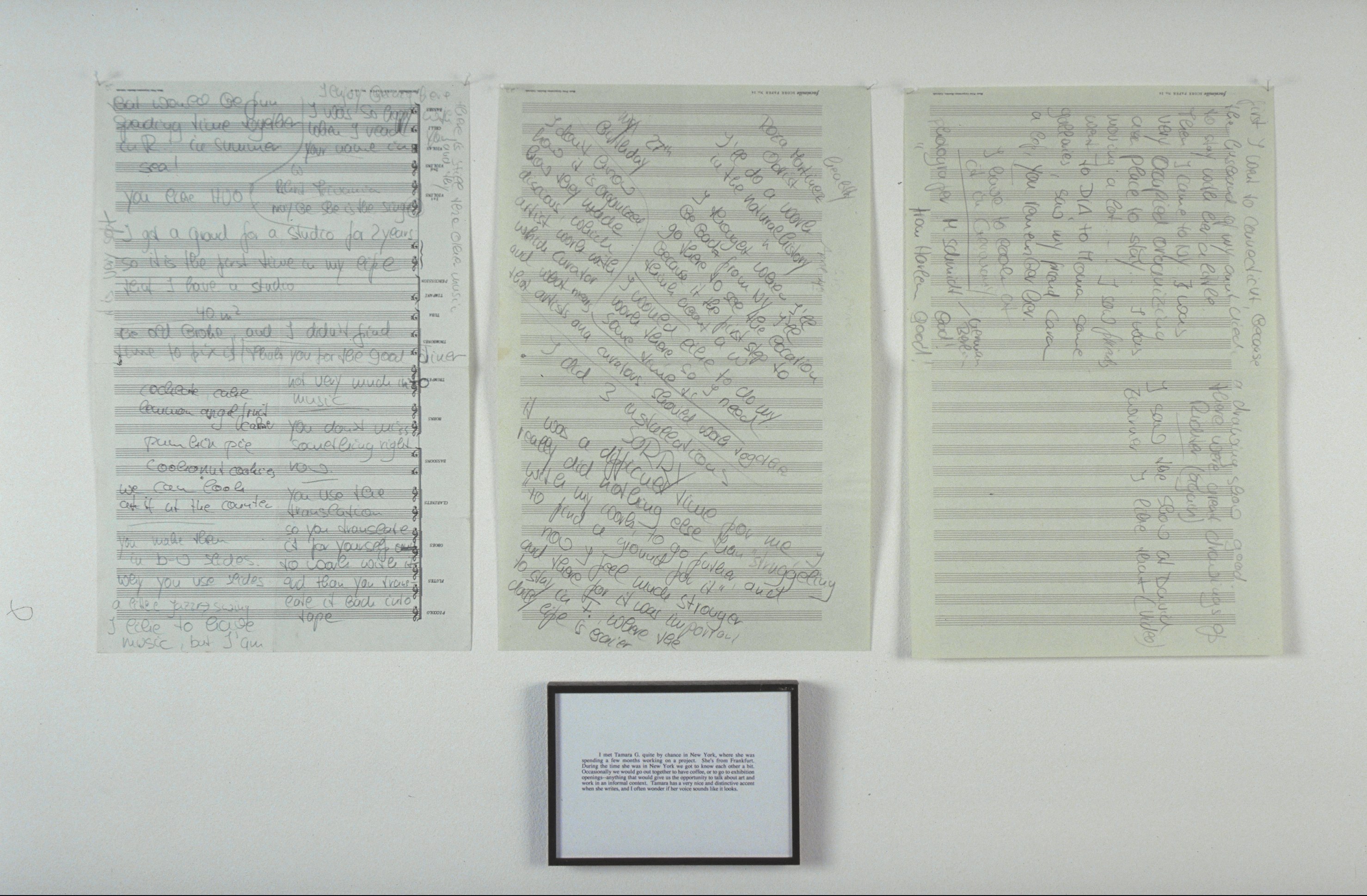 Joseph Grigely, You at Air de Paris, photo 8