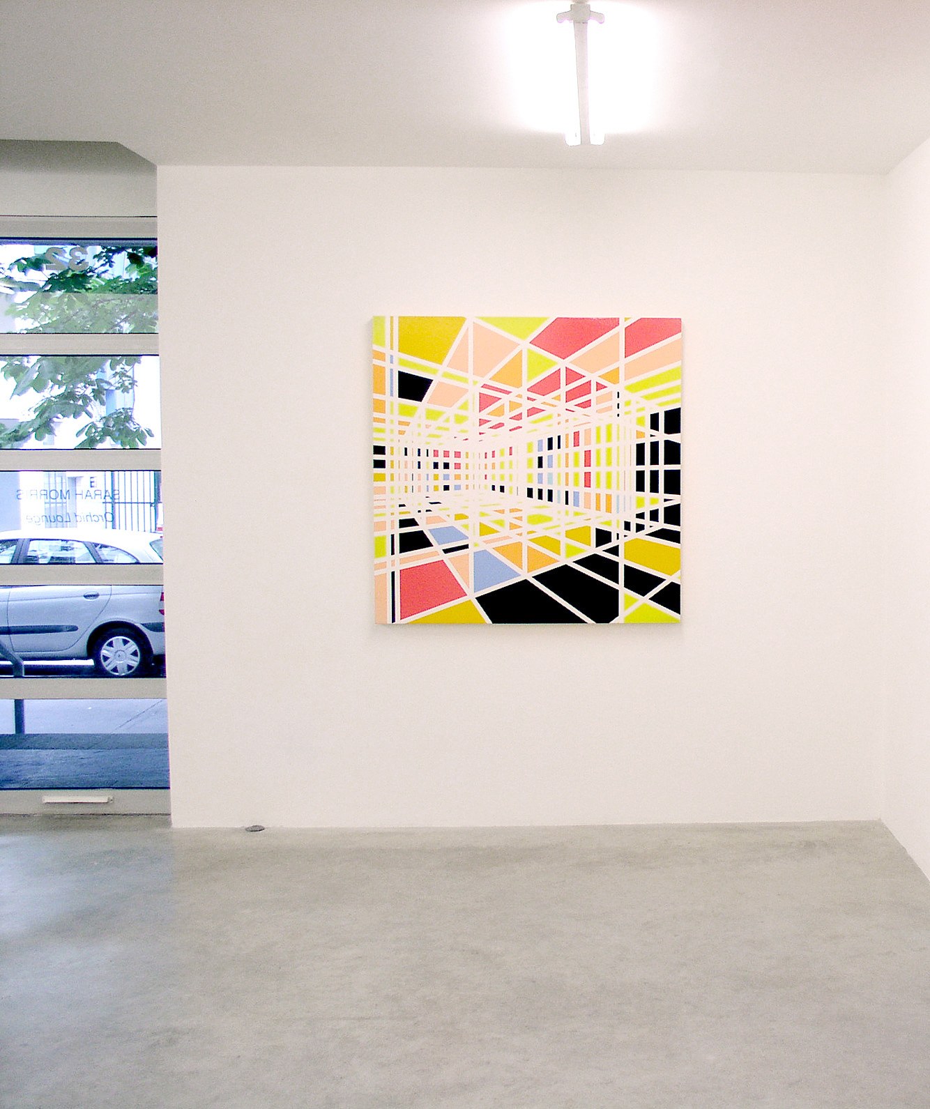 Sarah Morris, Orchid Lounge at Air de Paris, photo 4