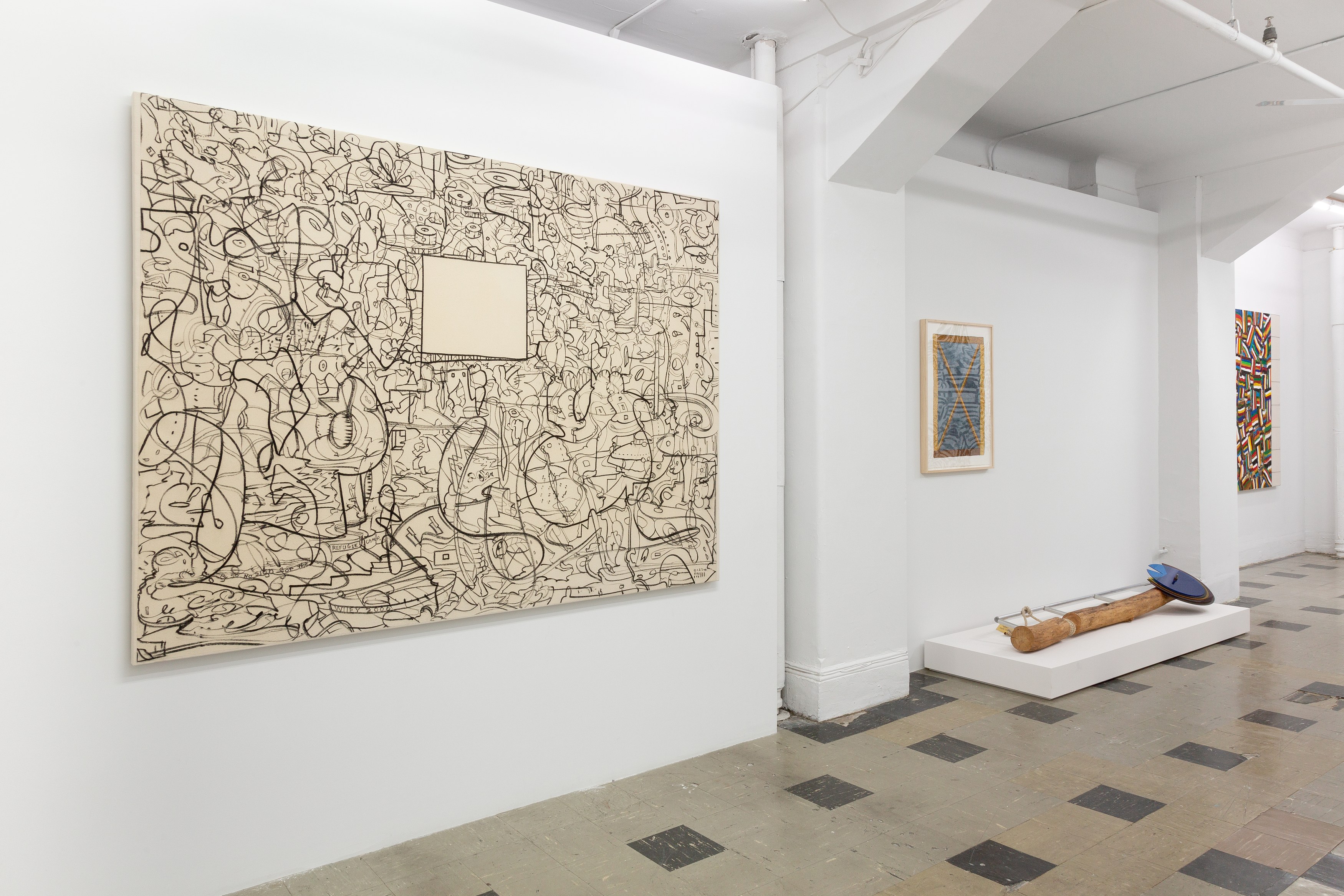 William T. Wiley, Real Eye On Change at Gordon Robichaux, photo 7